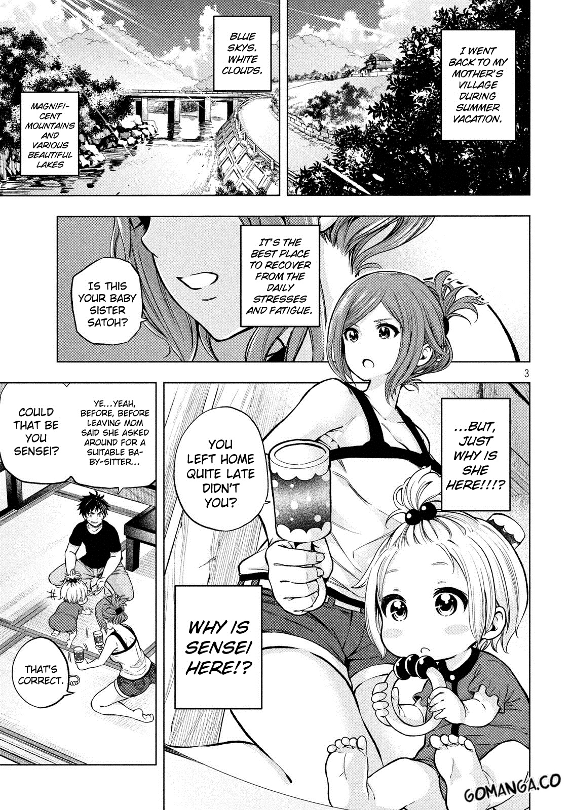 Why Are You Here Sensei!? - Vol.1 Chapter 4: Pineapple Juice