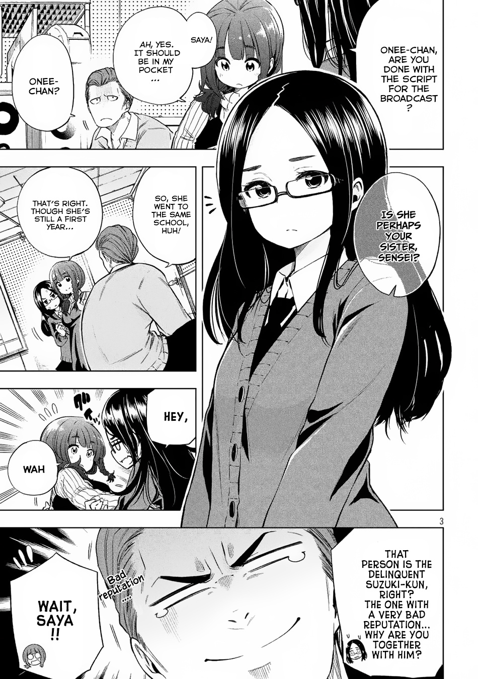 Why Are You Here Sensei!? - Vol.2 Chapter 17: School-Wide Broadcast