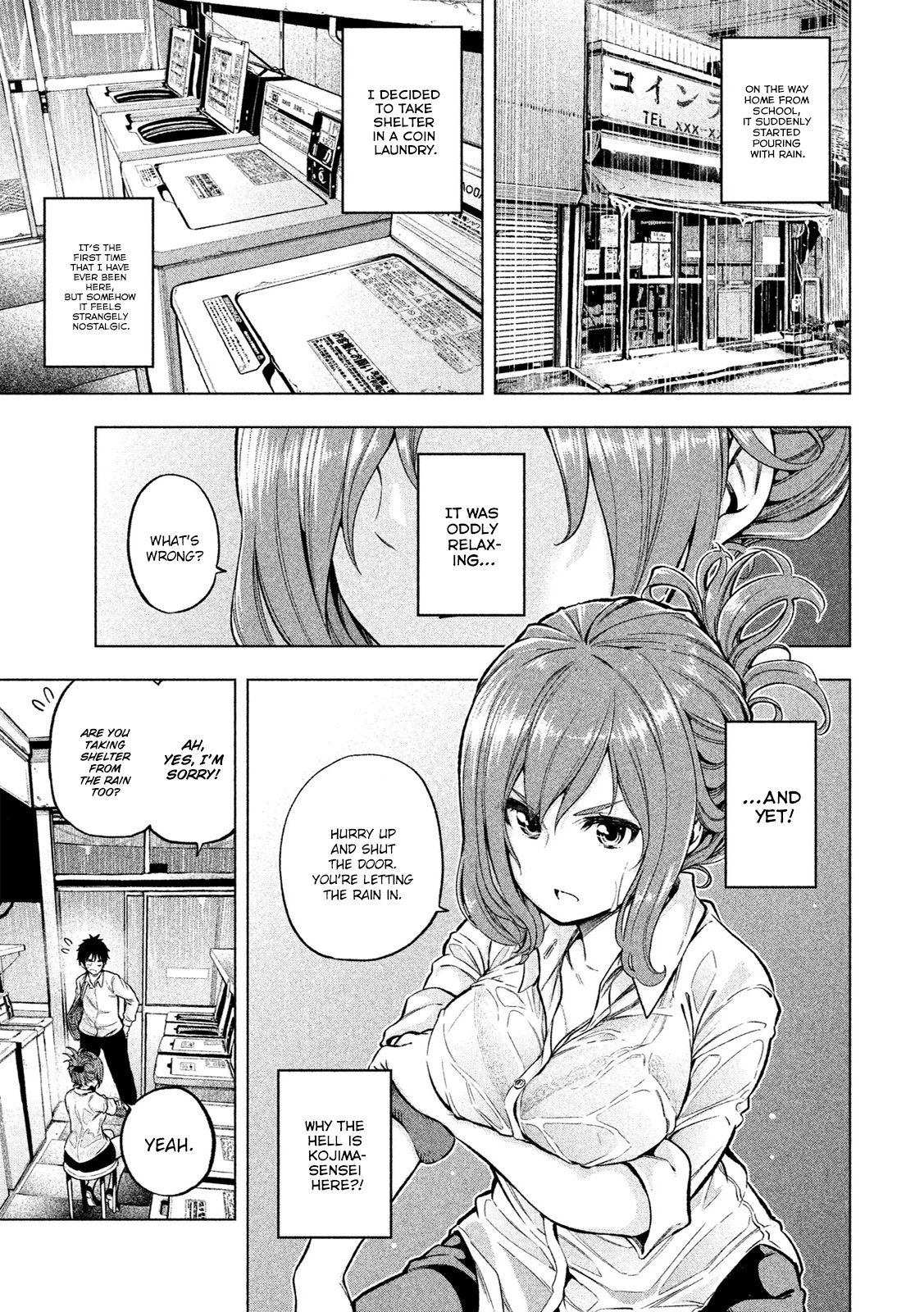 Why Are You Here Sensei!? - Vol.1 Chapter 5: 5Th Period - Getting Wet With Sensei