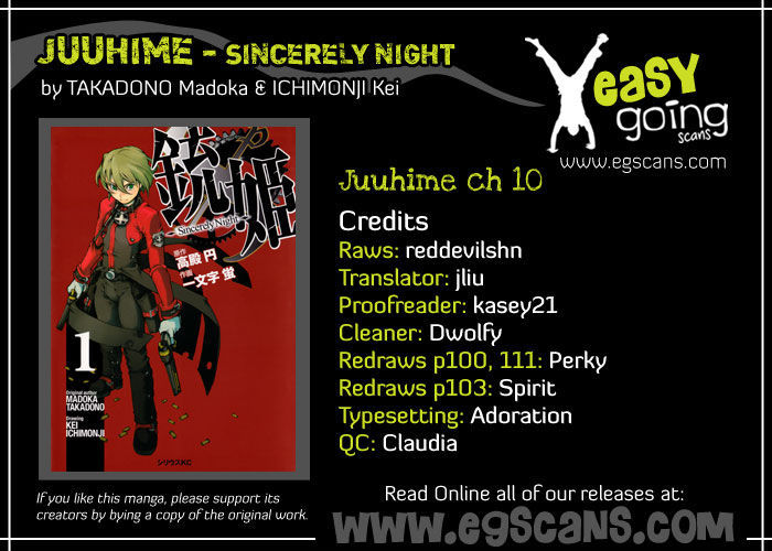 Juuhime - Sincerely Night - Vol.2 Chapter 10 : Rose Of Nightmare (1)