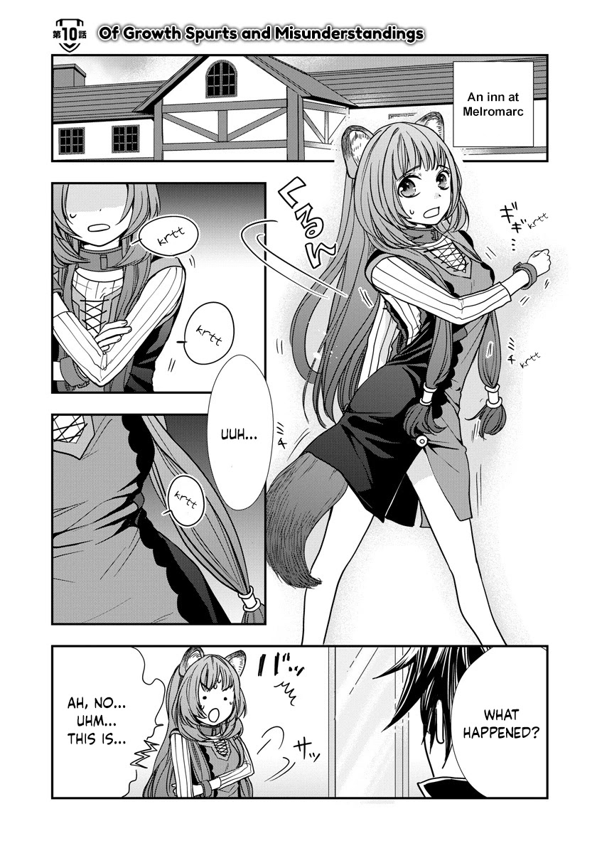 Tate No Yuusha No Nariagari ~ Girl's Side Story - Chapter 10: Growth Spurts And Misunderstandings