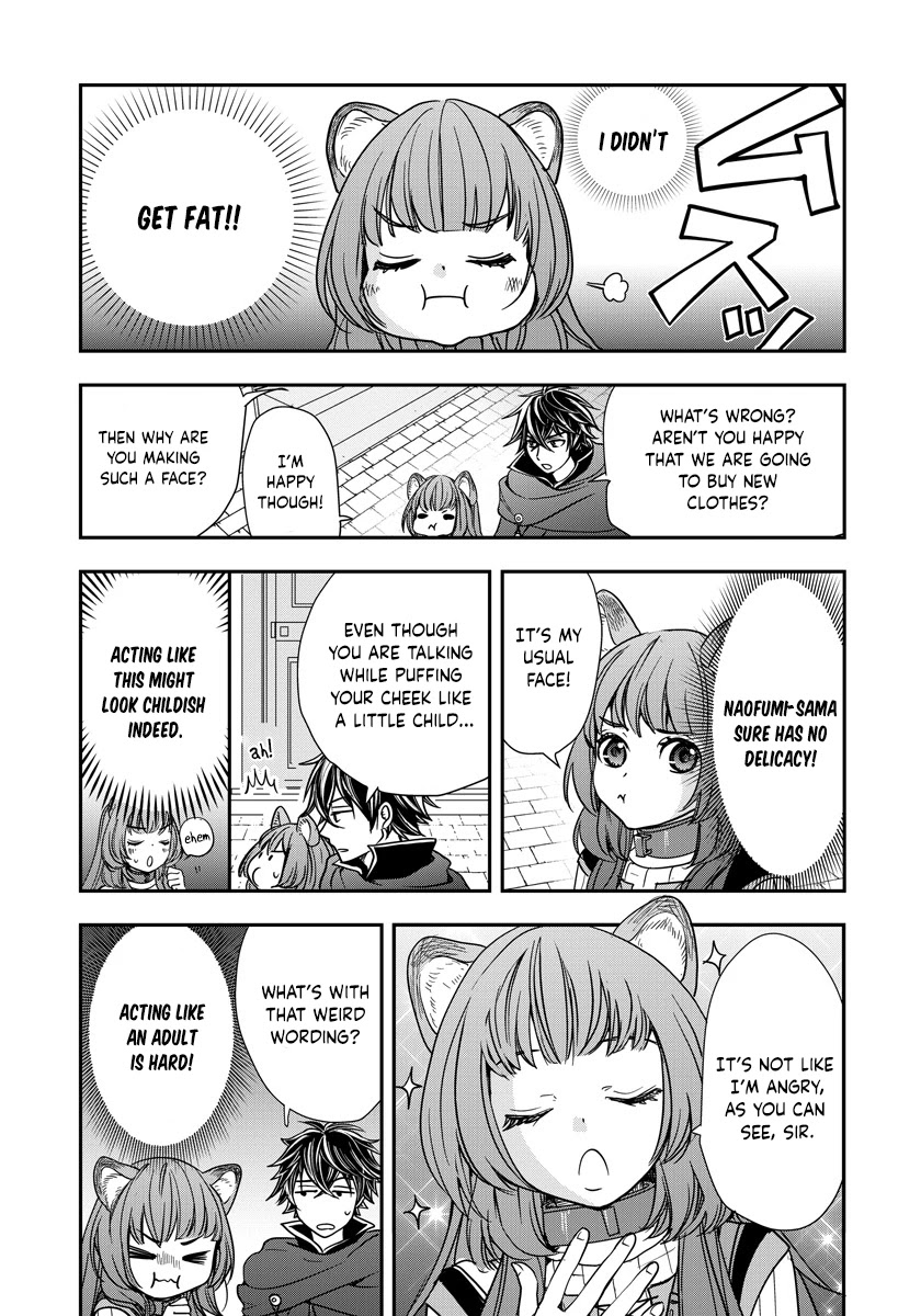 Tate No Yuusha No Nariagari ~ Girl's Side Story - Chapter 10: Growth Spurts And Misunderstandings