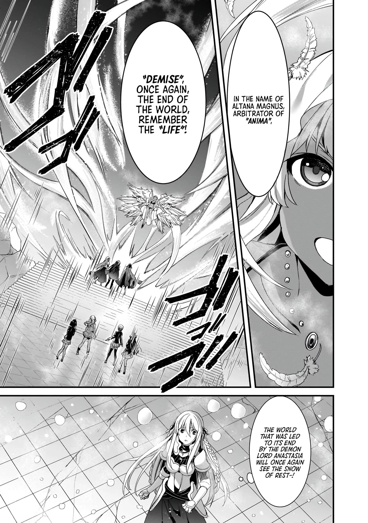 Trinity Seven: Anastasia Holy Story - Chapter 15: Anatasia And The Limitless End Of Worlds