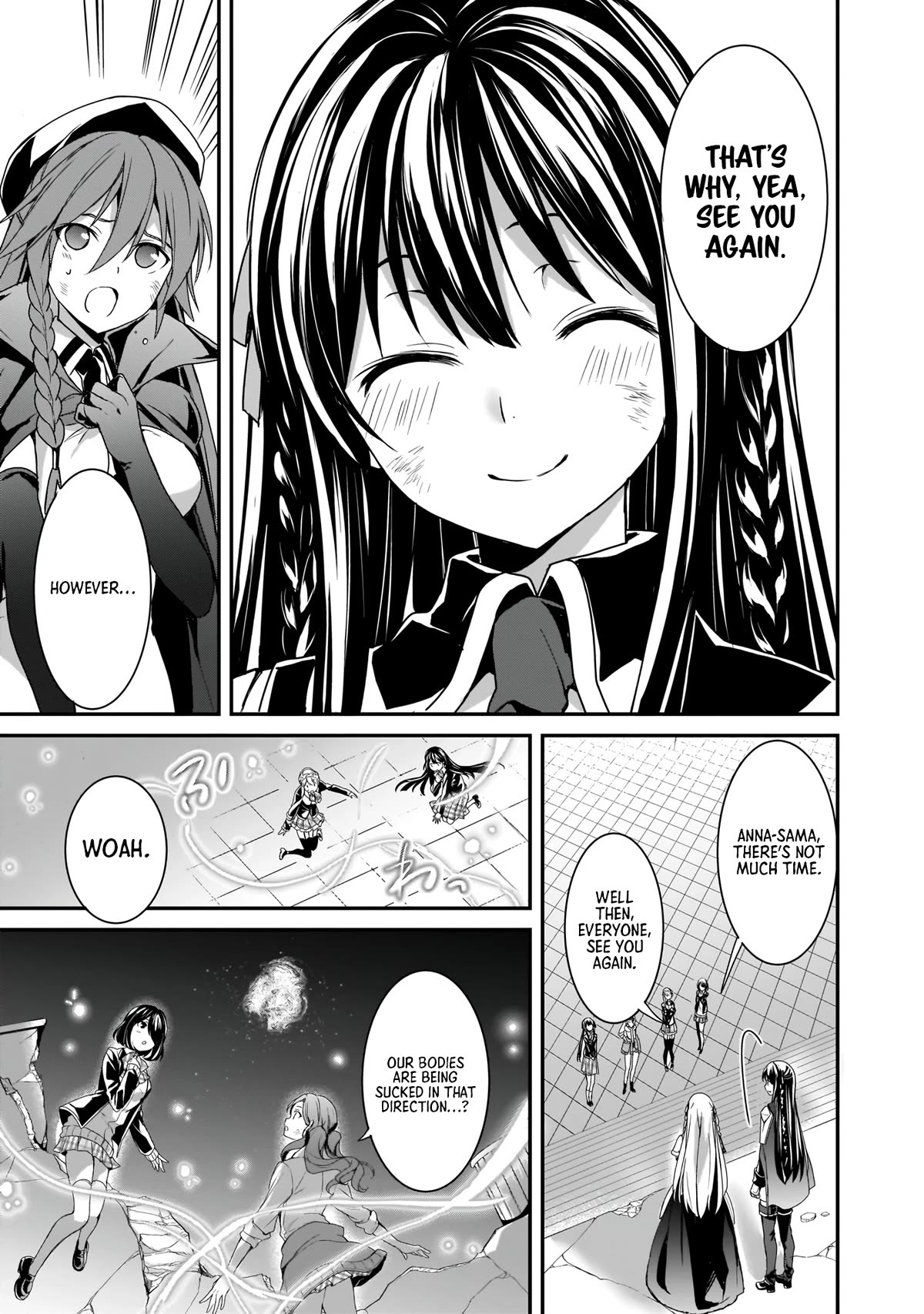 Trinity Seven: Anastasia Holy Story - Chapter 16: Anatasia And The Saint's Allies