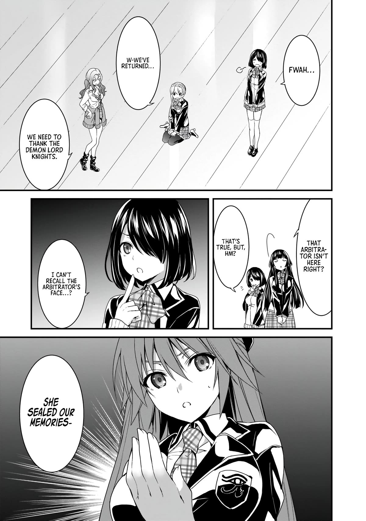 Trinity Seven: Anastasia Holy Story - Chapter 16: Anatasia And The Saint's Allies