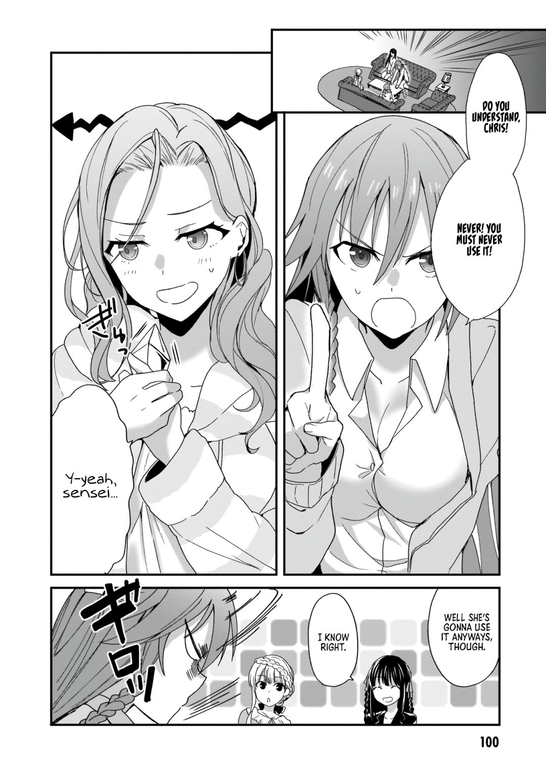 Trinity Seven: Anastasia Holy Story - Chapter 4