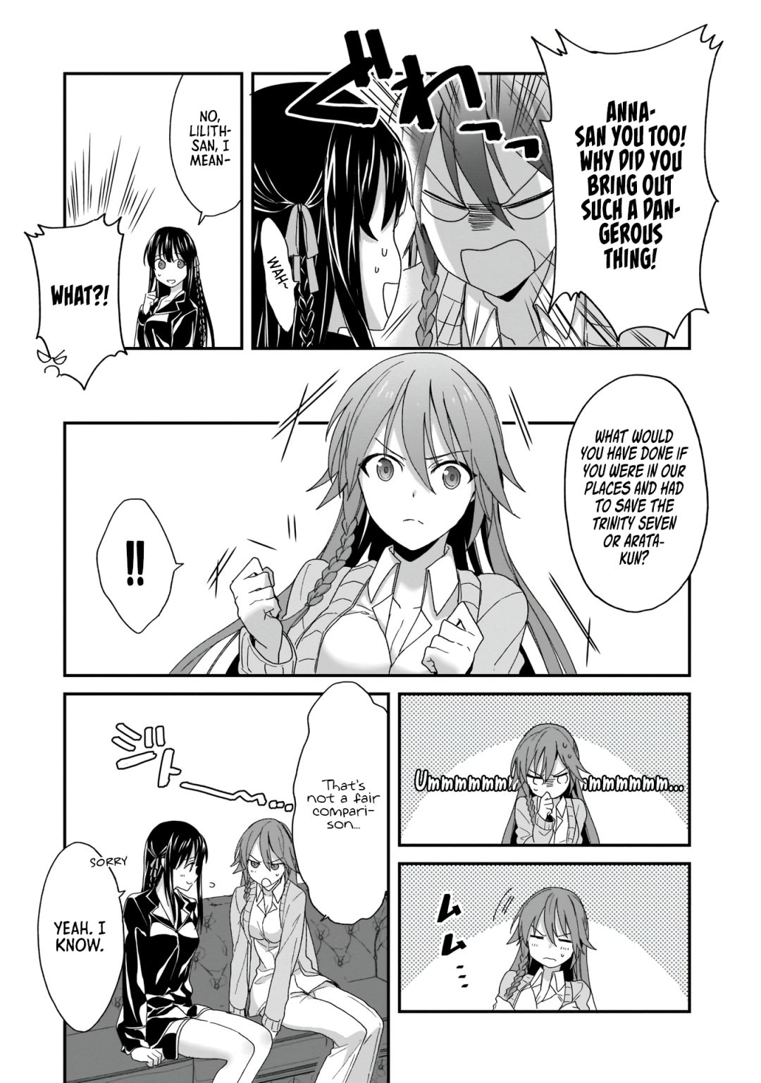 Trinity Seven: Anastasia Holy Story - Chapter 4