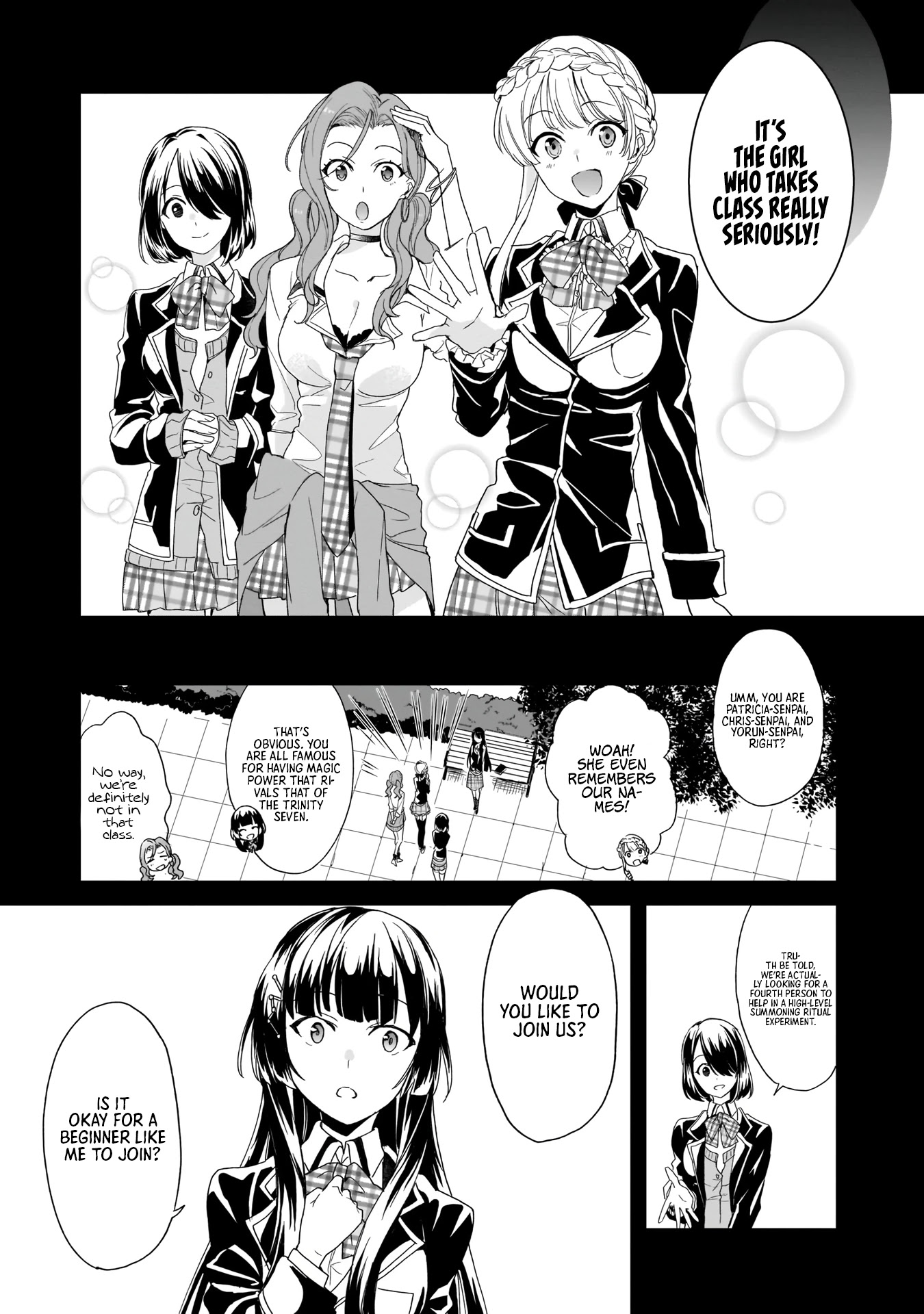 Trinity Seven: Anastasia Holy Story - Chapter 5: Anatasia And The Young Girl's Smile