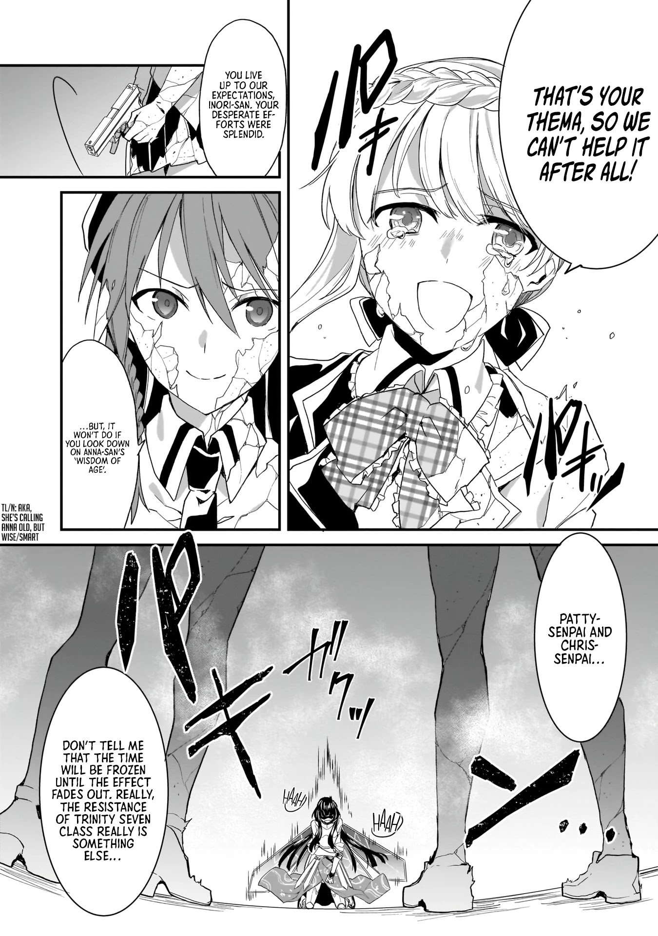 Trinity Seven: Anastasia Holy Story - Chapter 5: Anatasia And The Young Girl's Smile