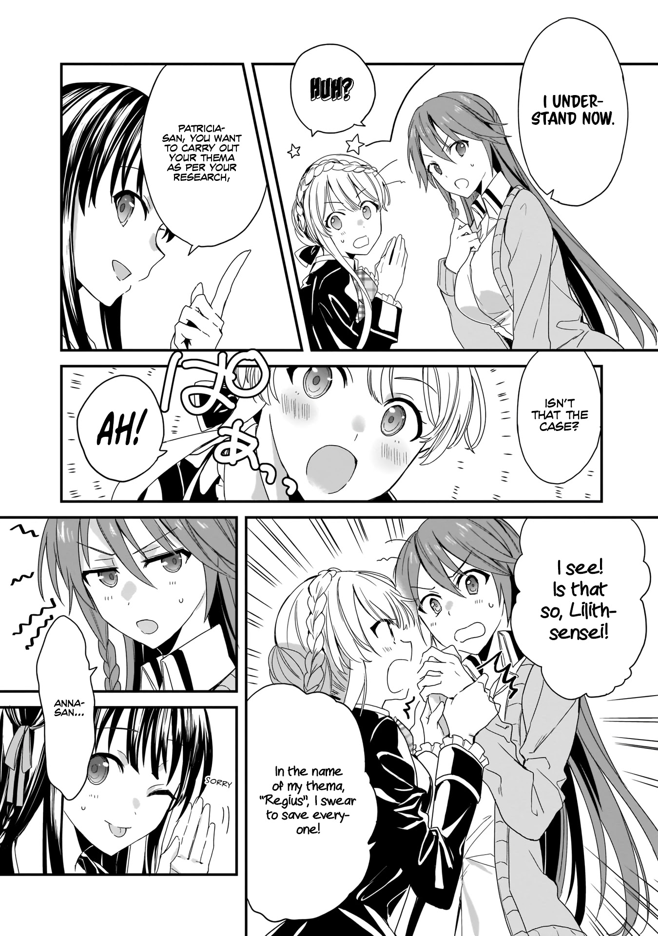 Trinity Seven: Anastasia Holy Story - Chapter 2: Anatasia And The Midnight Raid