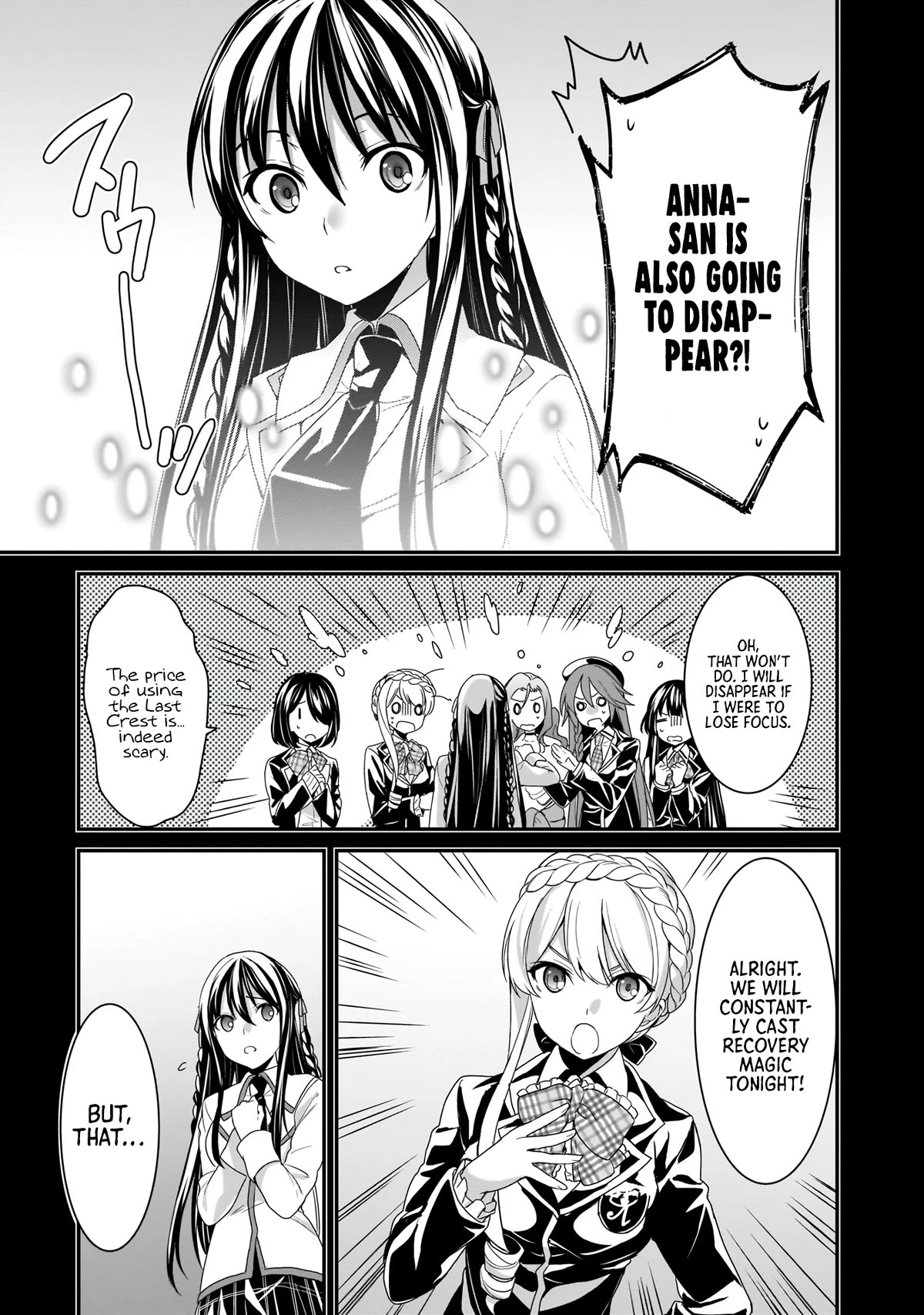 Trinity Seven: Anastasia Holy Story - Chapter 17: Anatasia And The Greatest Smile [End]