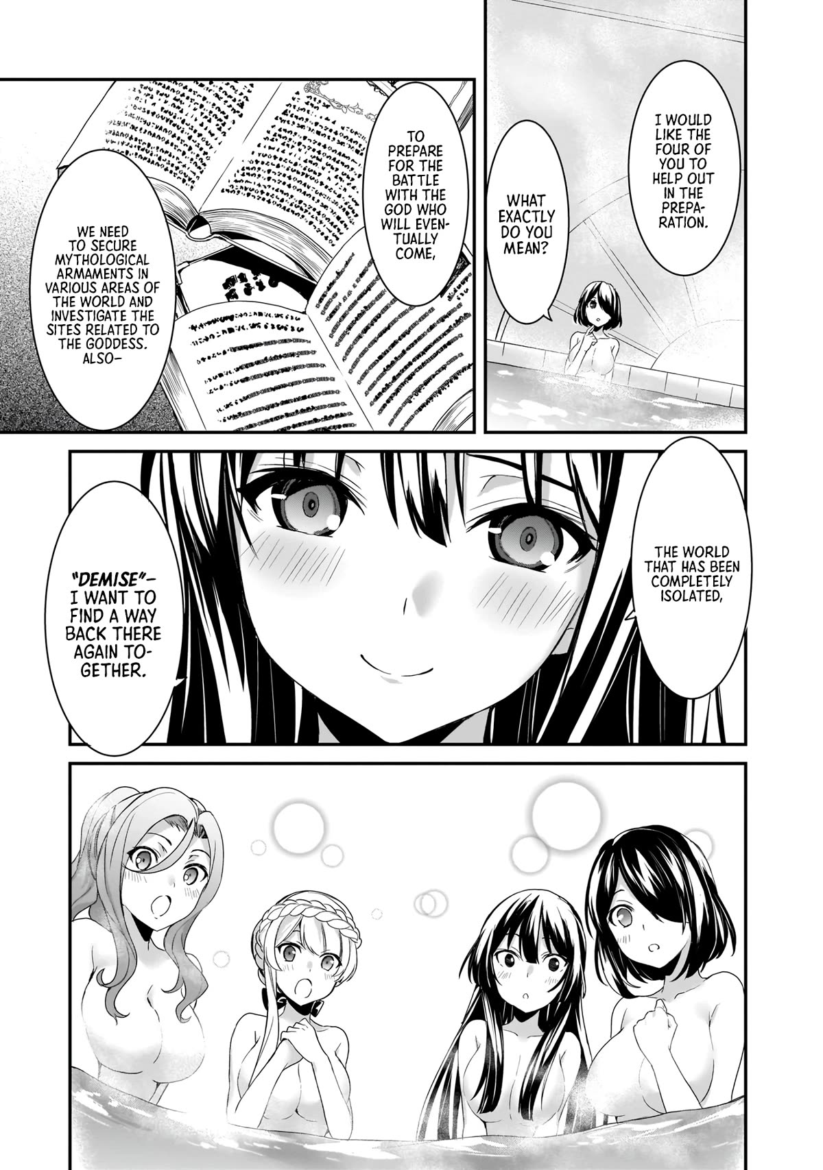 Trinity Seven: Anastasia Holy Story - Chapter 17: Anatasia And The Greatest Smile [End]