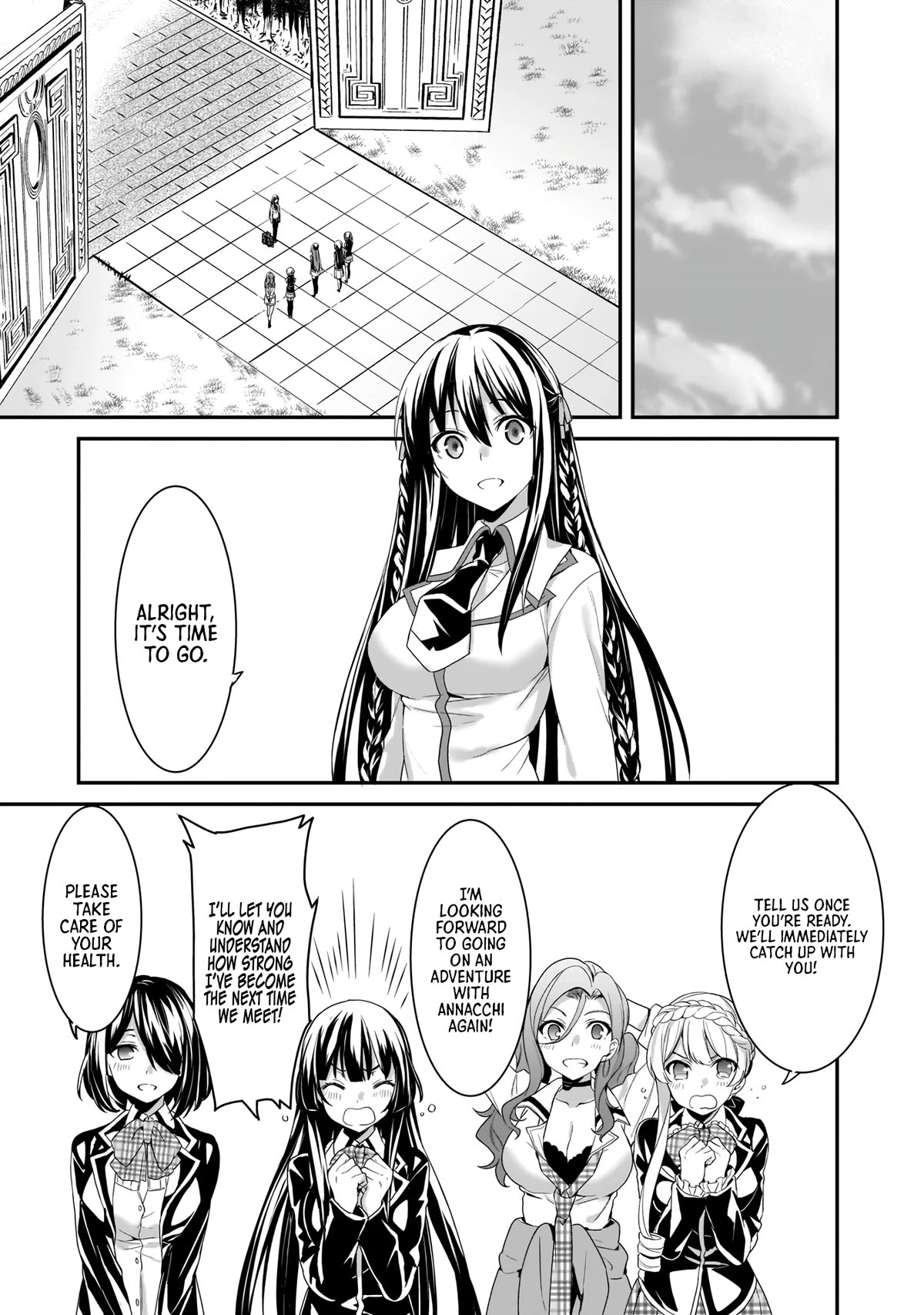 Trinity Seven: Anastasia Holy Story - Chapter 17: Anatasia And The Greatest Smile [End]