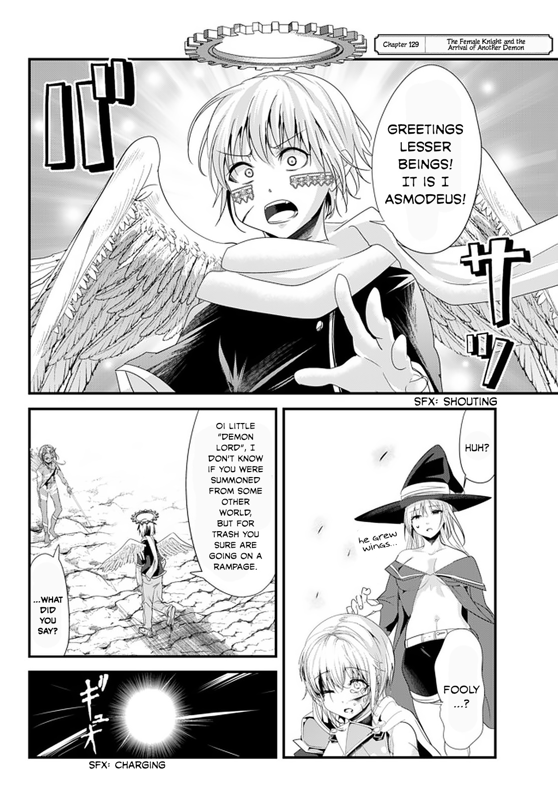 A Story About Treating A Female Knight Who Has Never Been Treated As A Woman As A Woman - Chapter 129: The Female Knight And The Arrival Of Another Demon