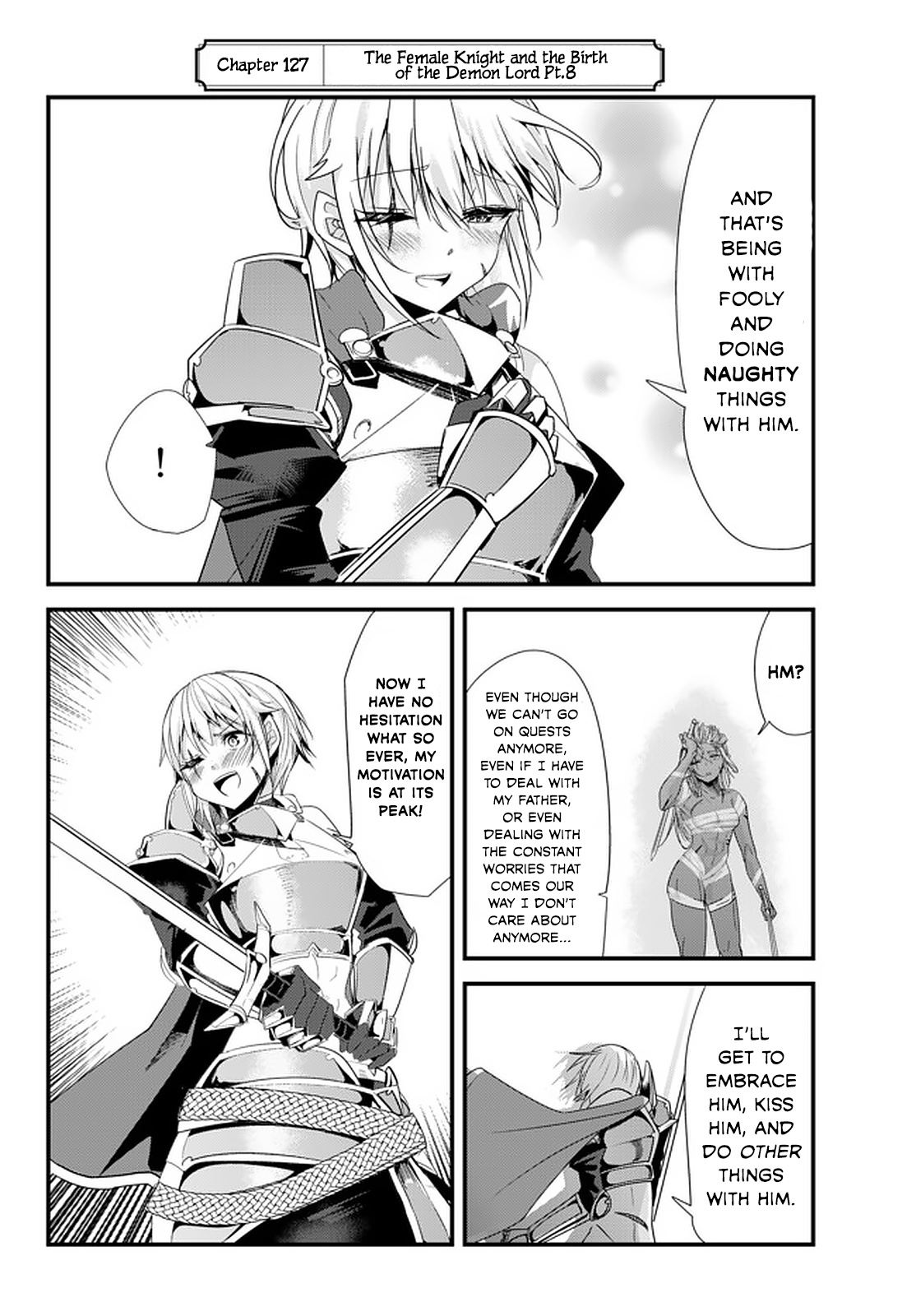 A Story About Treating A Female Knight Who Has Never Been Treated As A Woman As A Woman - Chapter 127: The Female Knight And The Birth Of The Demon Lord Pt.8