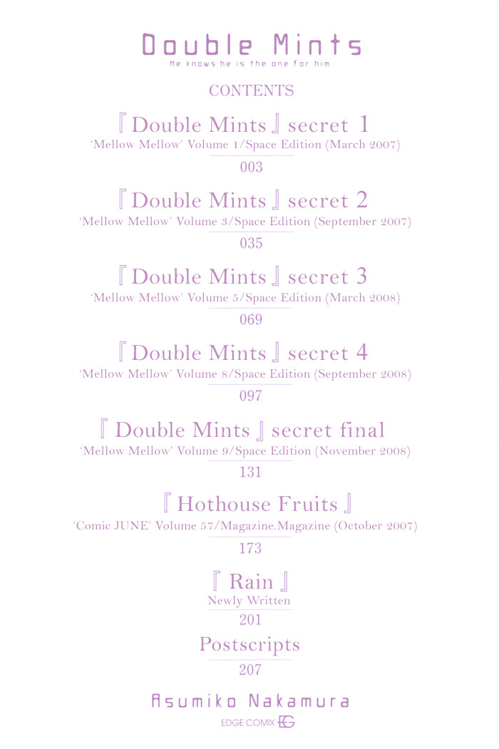 Double Mints - Vol.1 Chapter 1: Secret 1