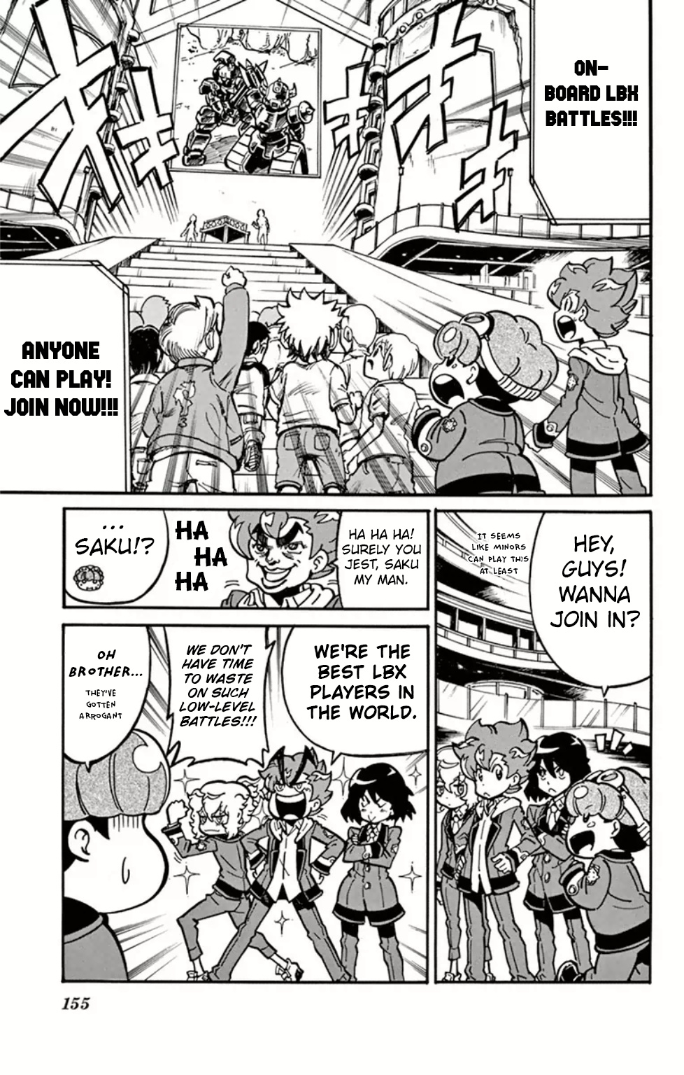 Danball Senki Wars - Vol.2 Chapter 9: Clash! The Mysterious Players, Bhj!!!