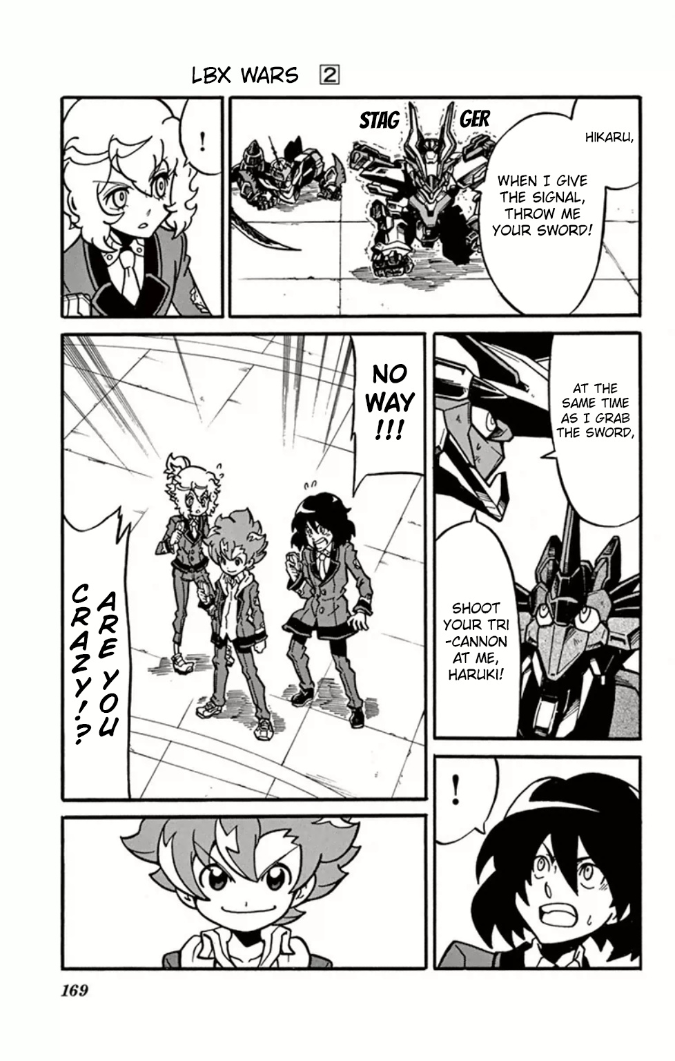 Danball Senki Wars - Vol.2 Chapter 9: Clash! The Mysterious Players, Bhj!!!