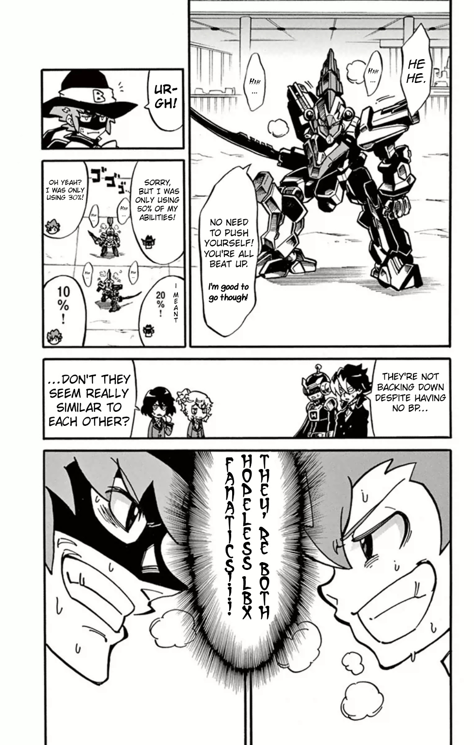 Danball Senki Wars - Vol.2 Chapter 9: Clash! The Mysterious Players, Bhj!!!