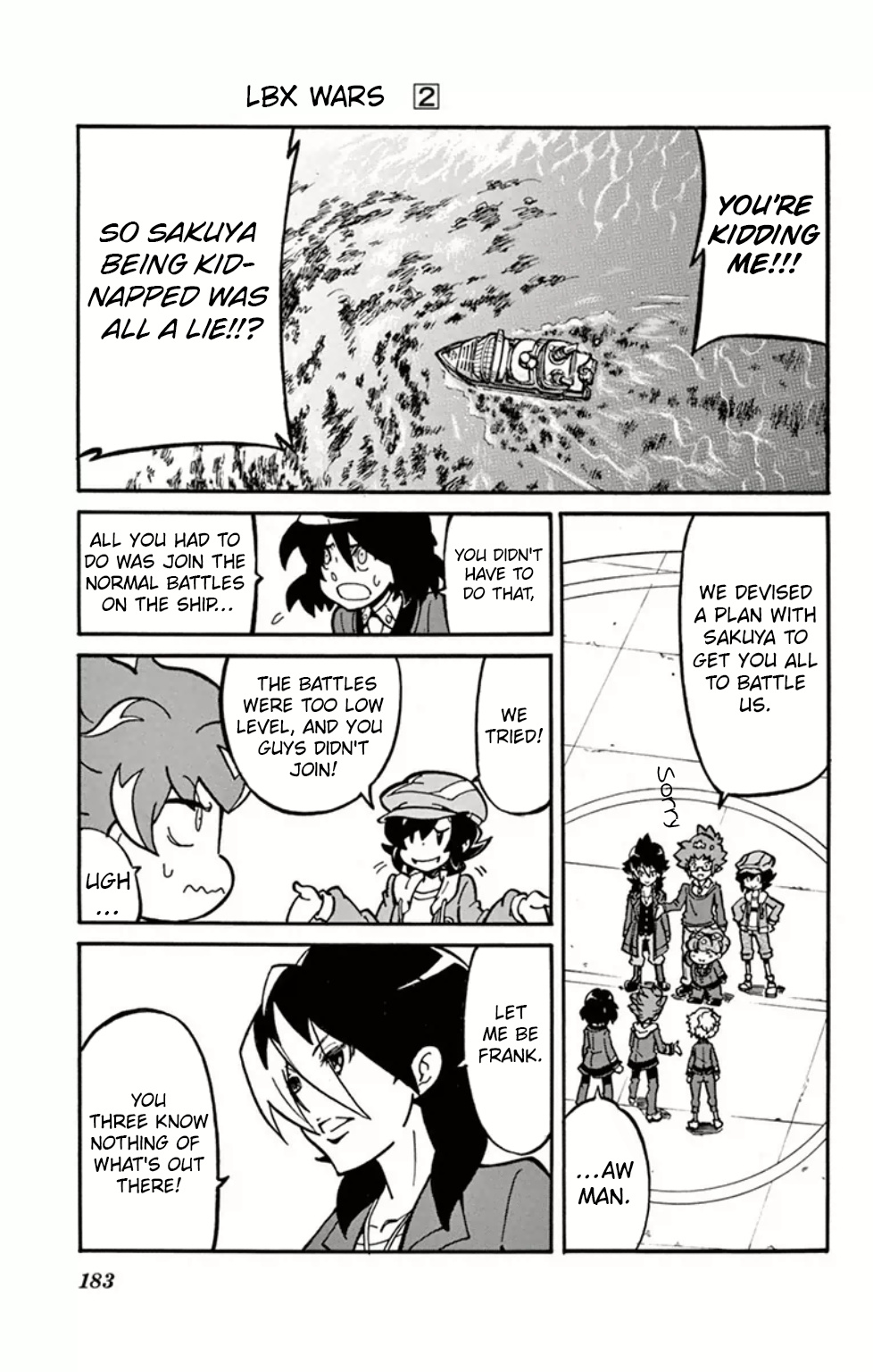 Danball Senki Wars - Vol.2 Chapter 9: Clash! The Mysterious Players, Bhj!!!