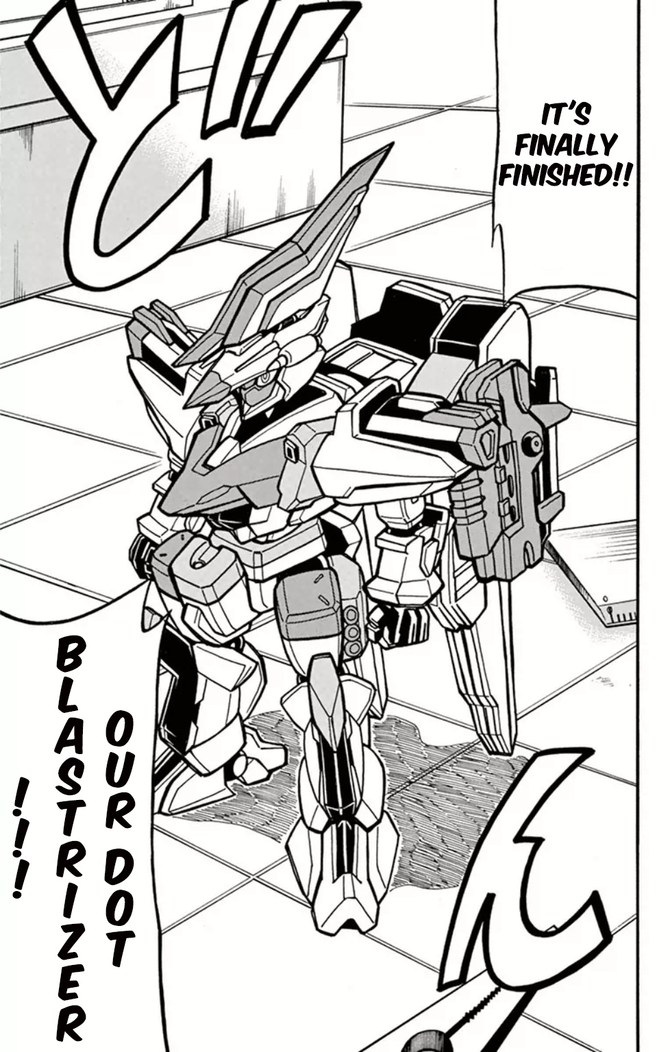 Danball Senki Wars - Vol.2 Chapter 7: Dot Blastrizer Is Born!