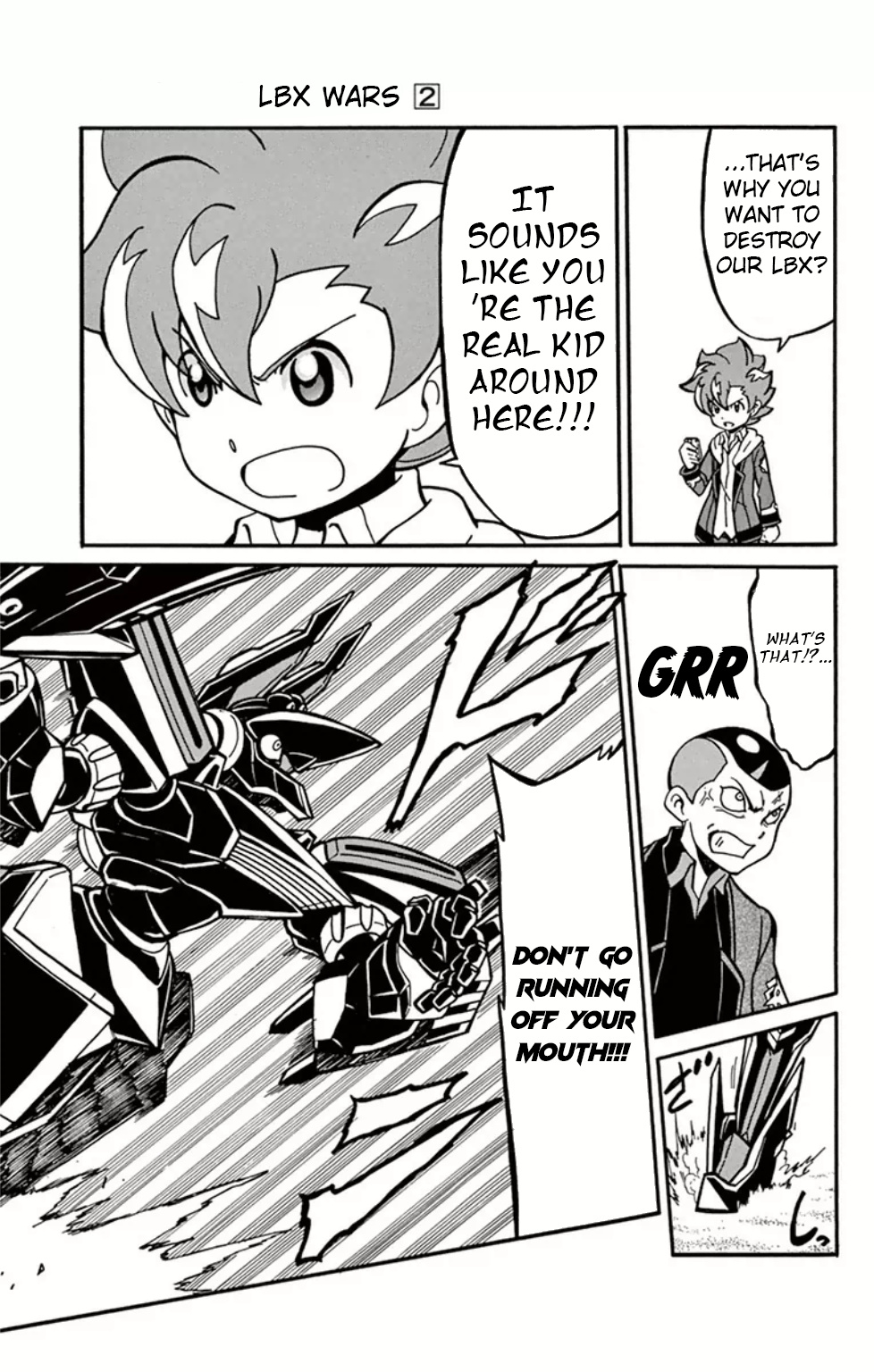 Danball Senki Wars - Vol.2 Chapter 7: Dot Blastrizer Is Born!