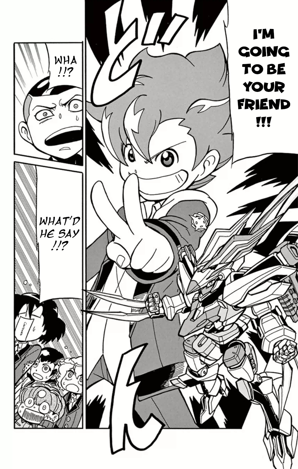 Danball Senki Wars - Vol.2 Chapter 7: Dot Blastrizer Is Born!