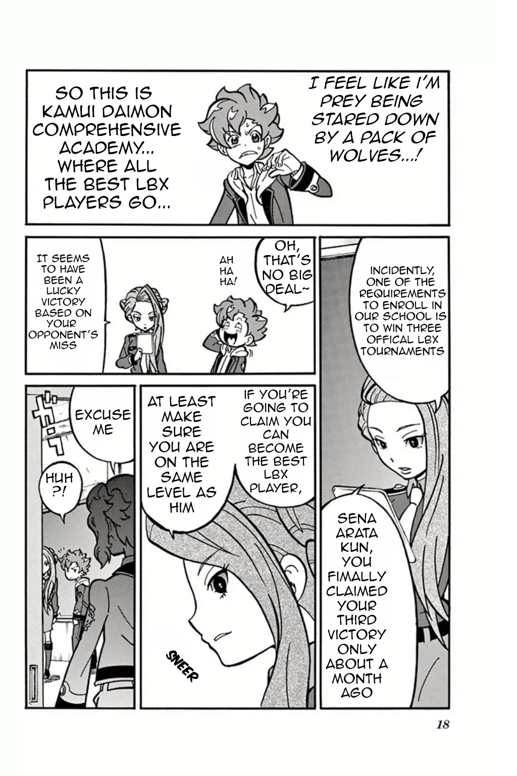 Danball Senki Wars - Vol.1 Chapter 1: Welcome To Kamui Daimon Comprehensive Academy Version 2