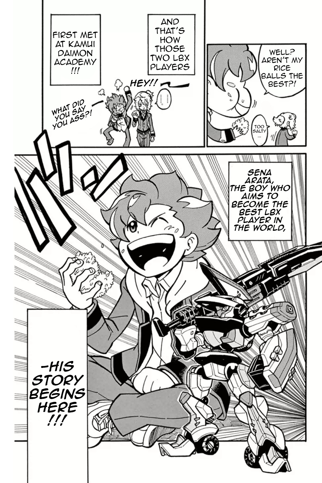 Danball Senki Wars - Vol.1 Chapter 1: Welcome To Kamui Daimon Comprehensive Academy Version 2