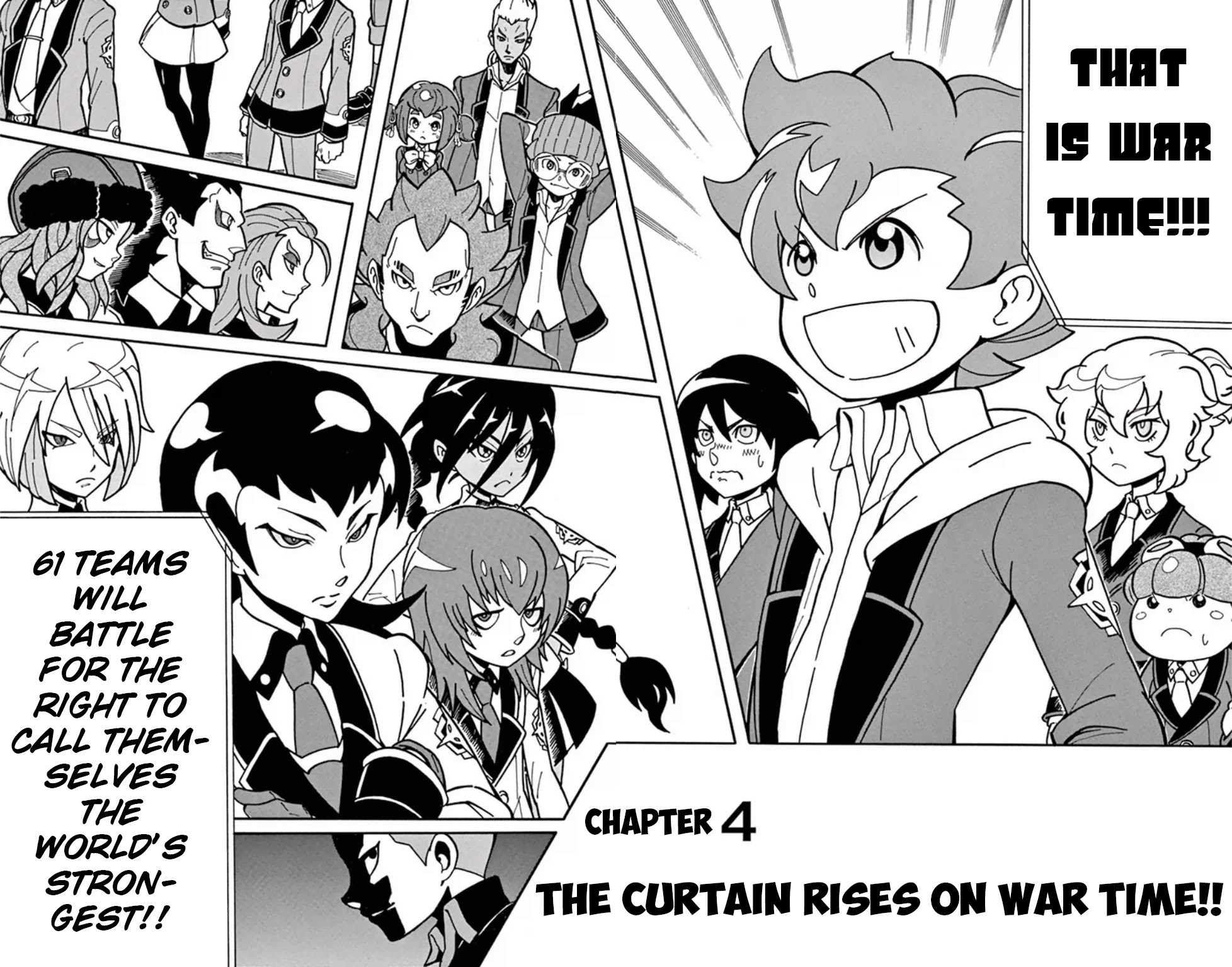 Danball Senki Wars - Chapter 4: The Curtain Rises On War Time!!