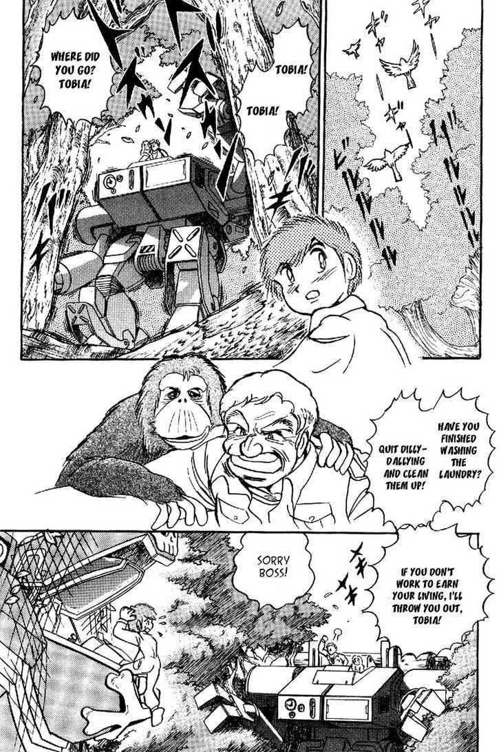 Mobile Suit Crossbone Gundam - Vol.05 Chapter 3 : Thinking In The Forest