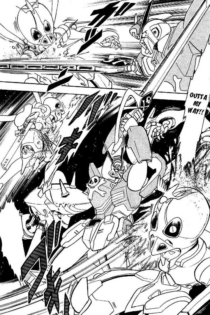 Mobile Suit Crossbone Gundam - Vol.05 Chapter 1 : The Raging X3