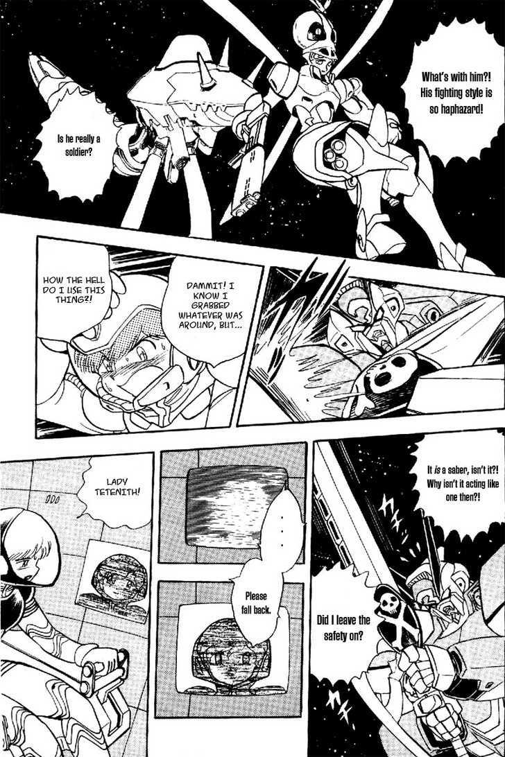 Mobile Suit Crossbone Gundam - Vol.05 Chapter 1 : The Raging X3