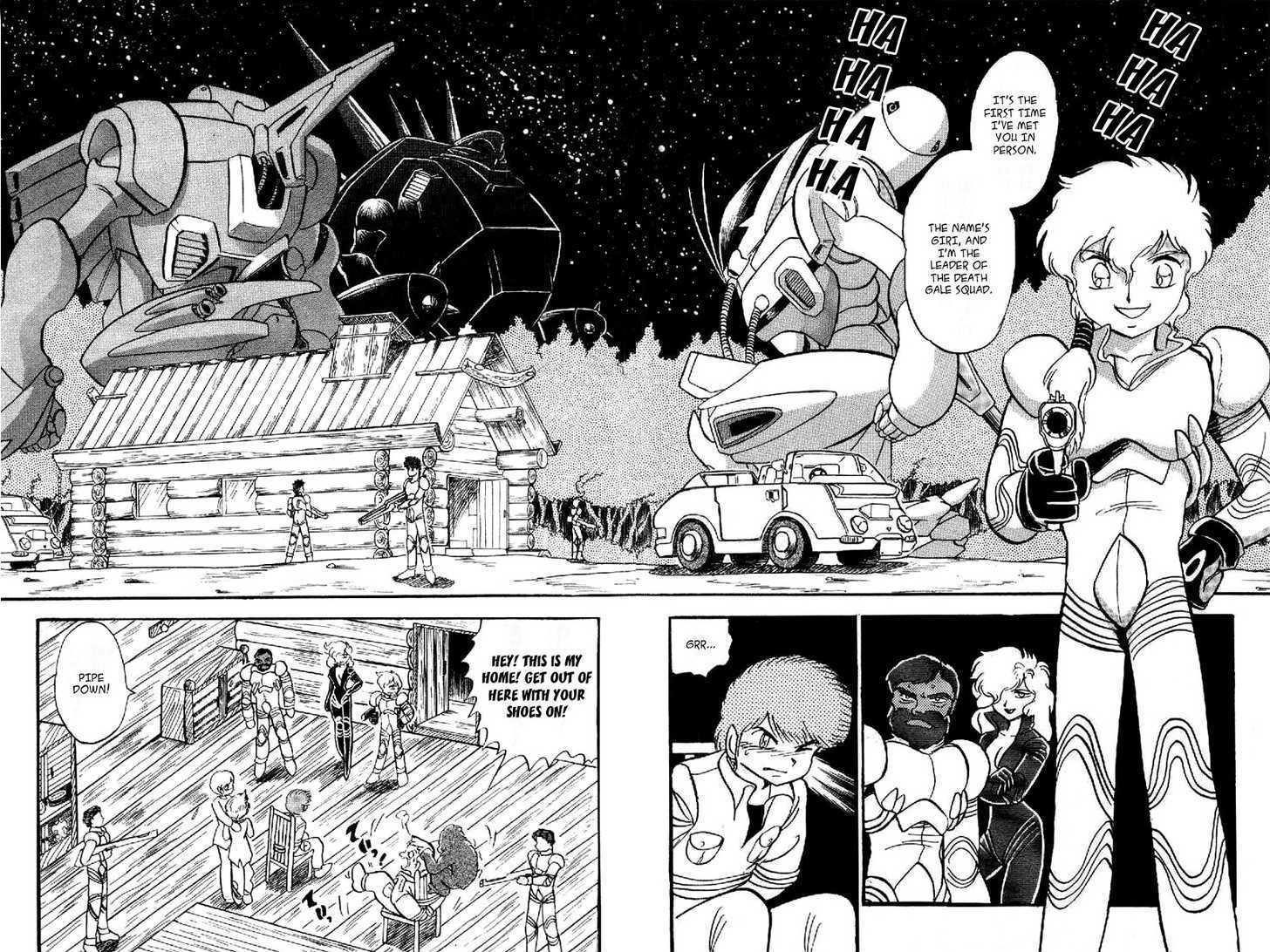 Mobile Suit Crossbone Gundam - Vol.05 Chapter 4 : The Fierce Green Battleground