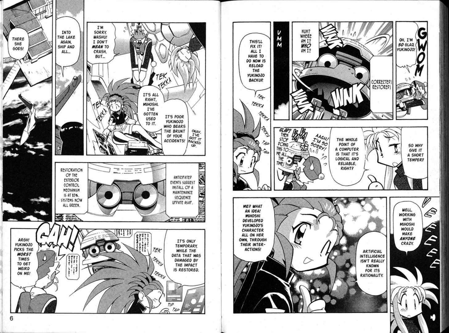 Shin Tenchi Muyo - Vol.08 Chapter 0 : Chapter 1 - 6 & Extra Story