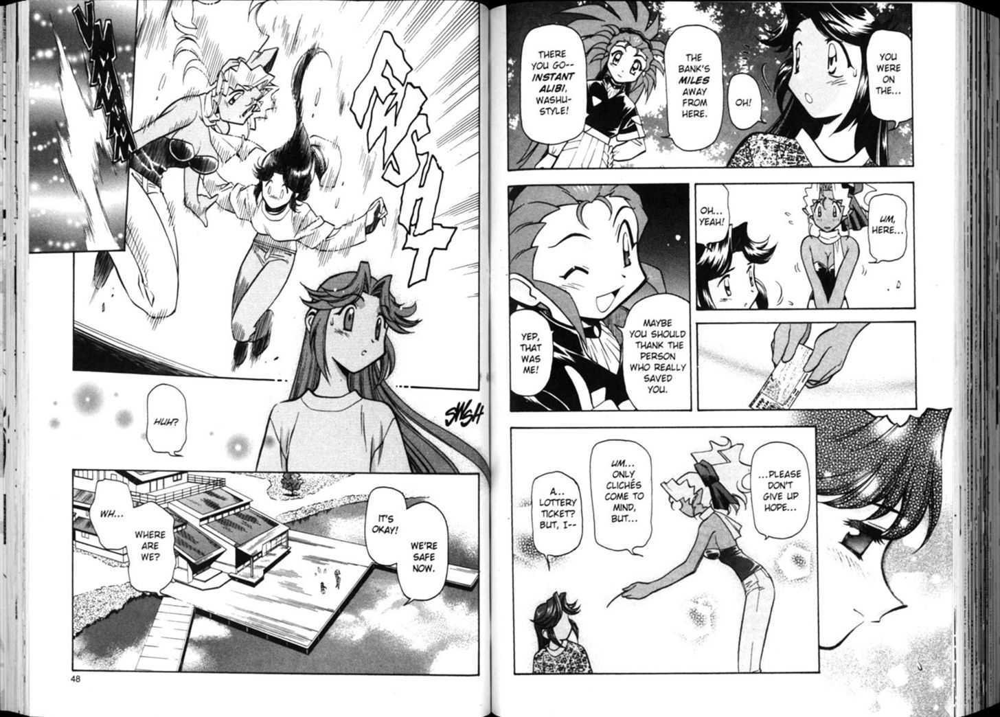 Shin Tenchi Muyo - Vol.02 Chapter 0 : Chapter 1 - 7