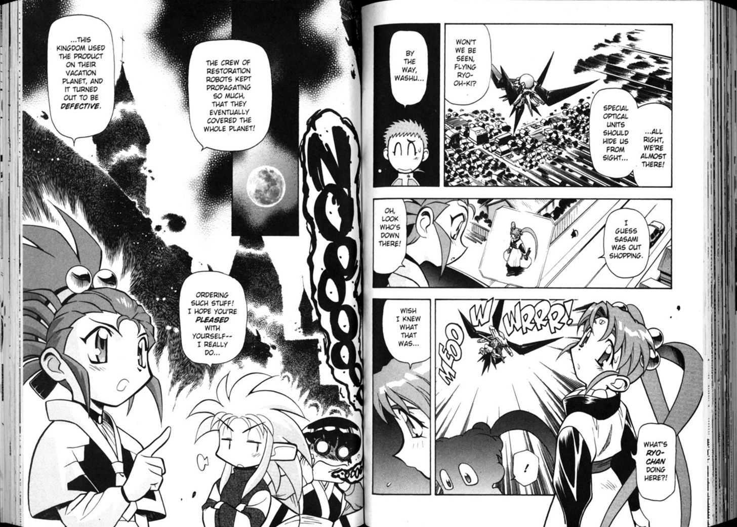 Shin Tenchi Muyo - Vol.02 Chapter 0 : Chapter 1 - 7