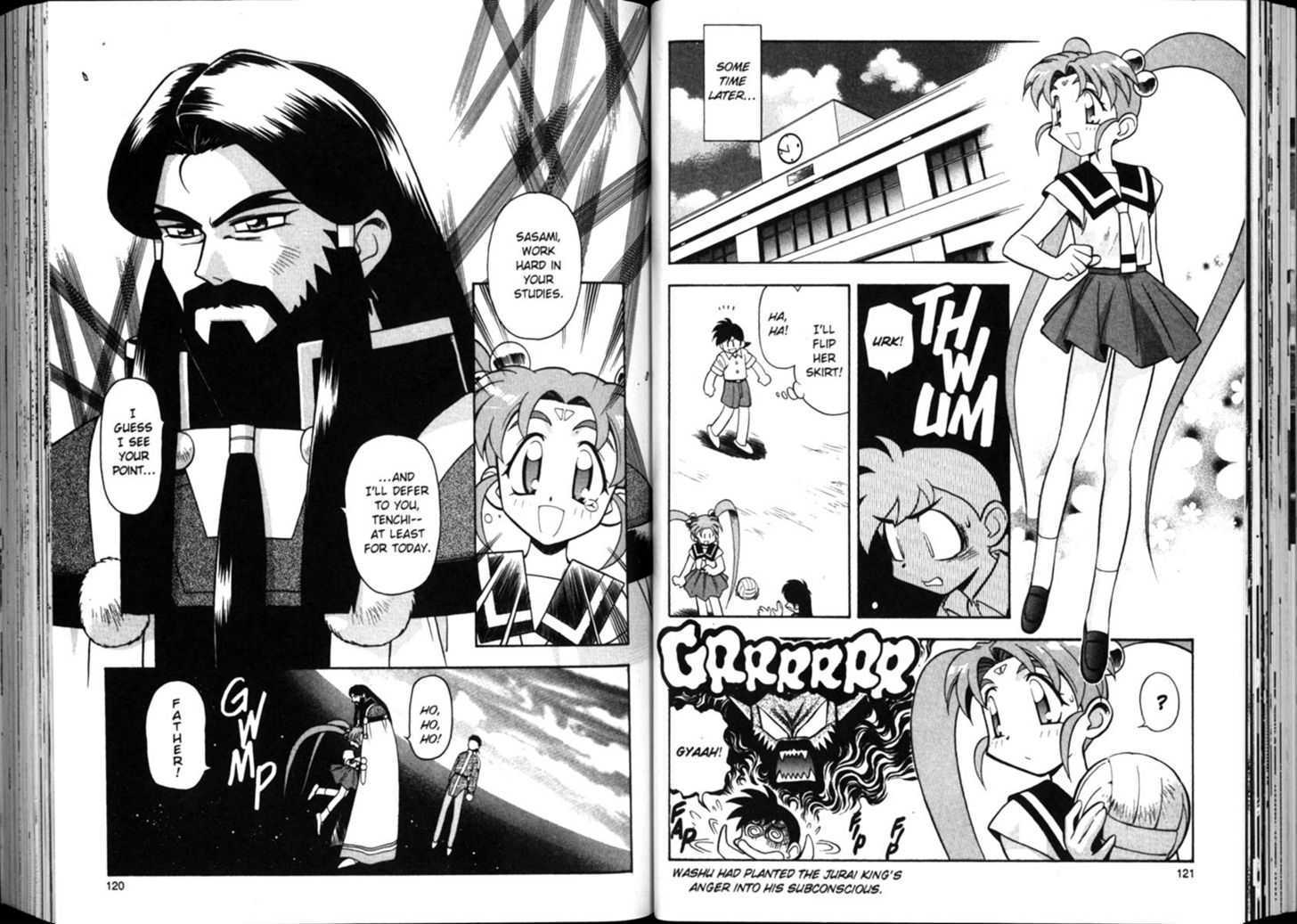 Shin Tenchi Muyo - Vol.02 Chapter 0 : Chapter 1 - 7