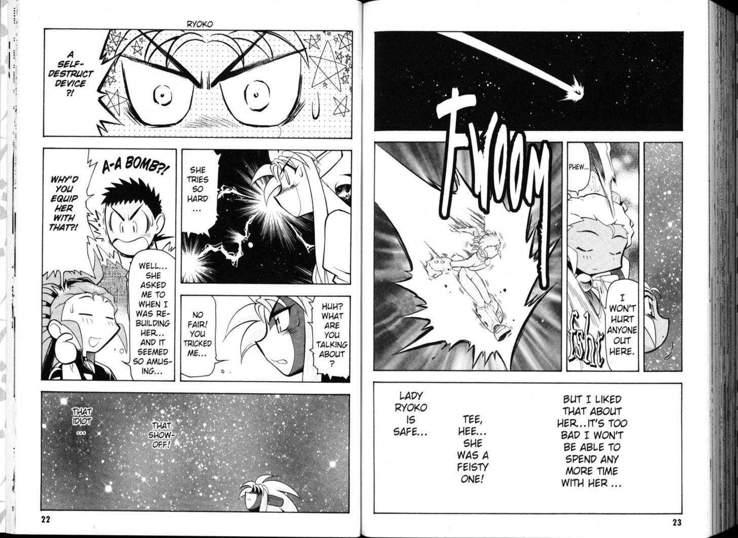 Shin Tenchi Muyo - Vol.04 Chapter 0 : Chapter 1-8