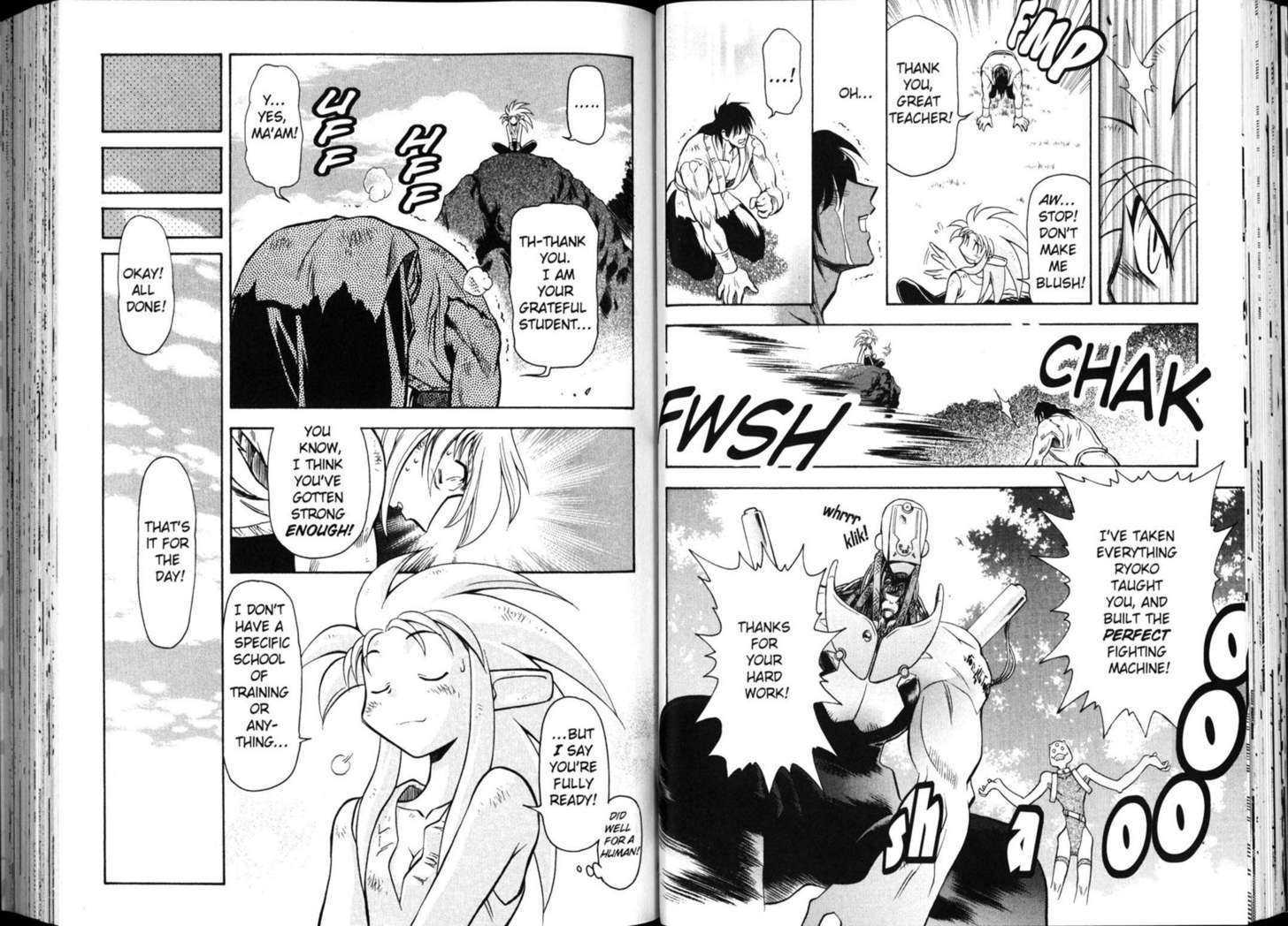 Shin Tenchi Muyo - Vol.04 Chapter 0 : Chapter 1-8