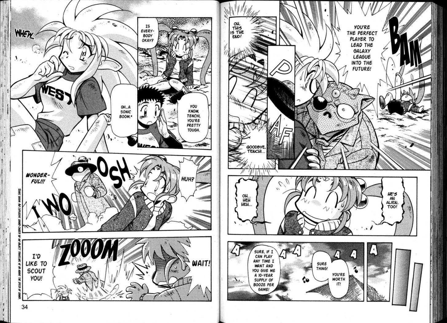 Shin Tenchi Muyo - Vol.09 Chapter 0 : Chapter 1 - 6