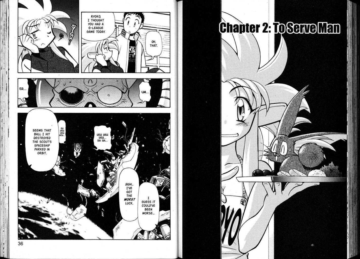 Shin Tenchi Muyo - Vol.09 Chapter 0 : Chapter 1 - 6