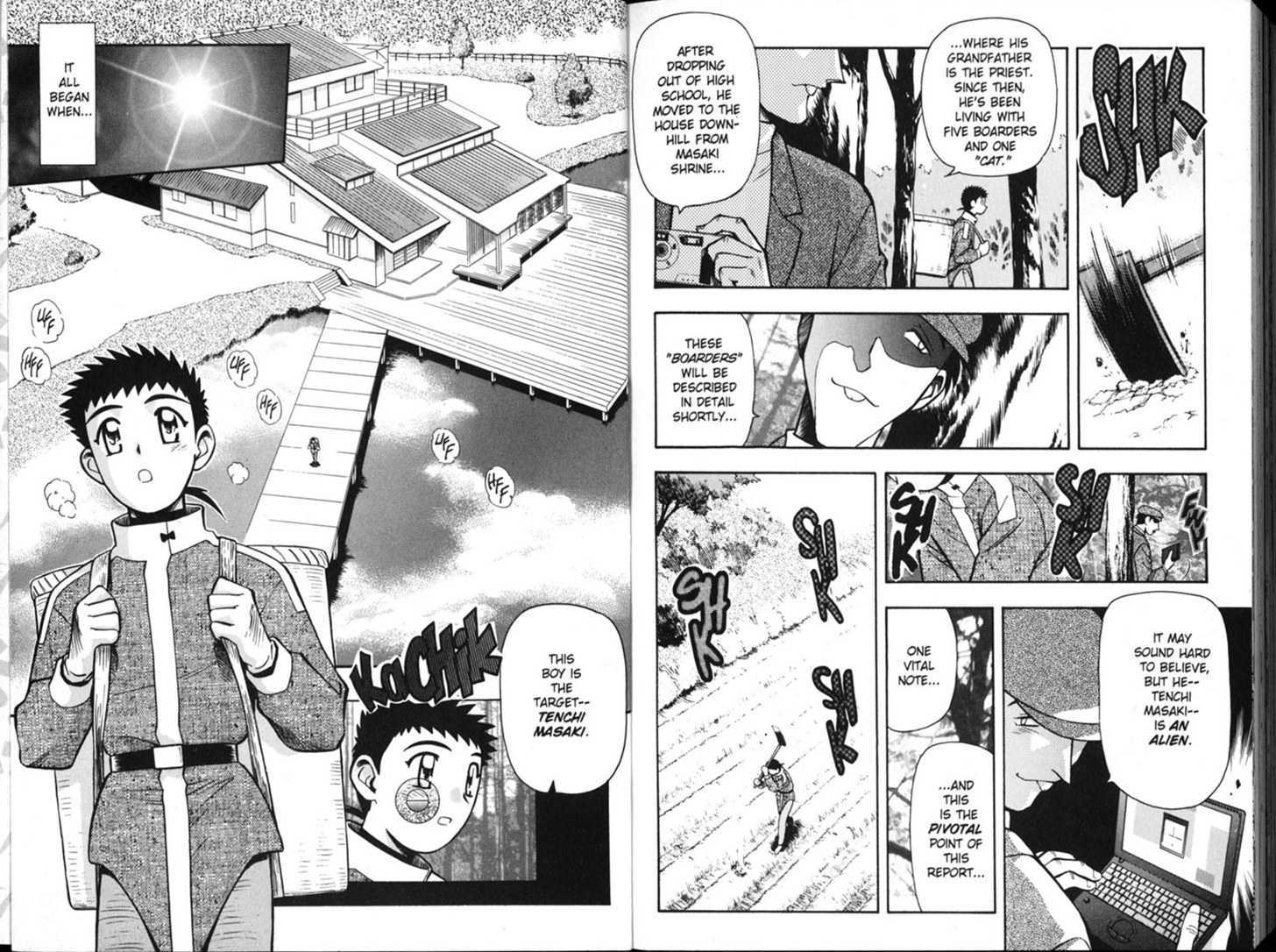 Shin Tenchi Muyo - Vol.01 Chapter 0 : Chapter 1 - 7