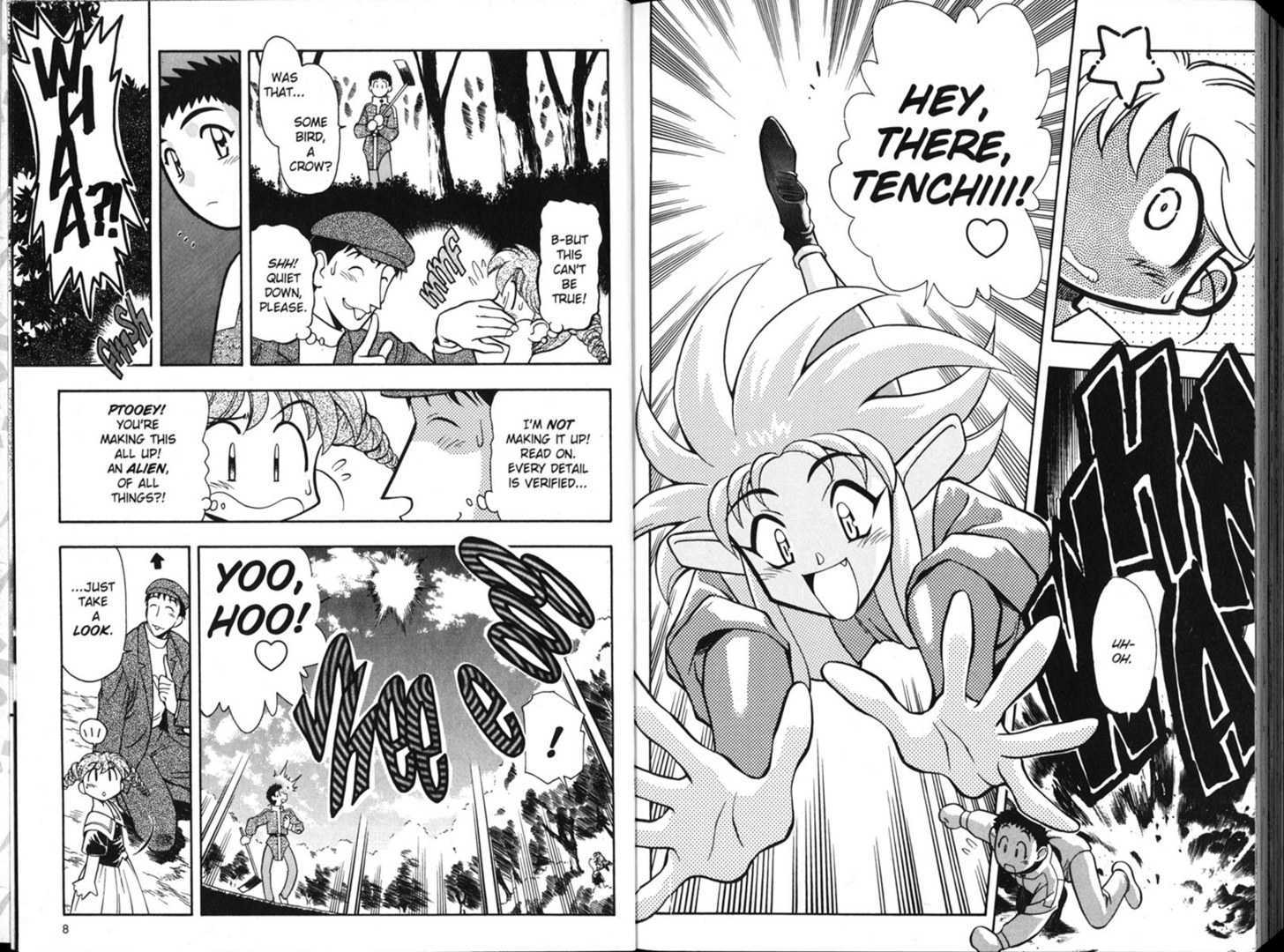 Shin Tenchi Muyo - Vol.01 Chapter 0 : Chapter 1 - 7