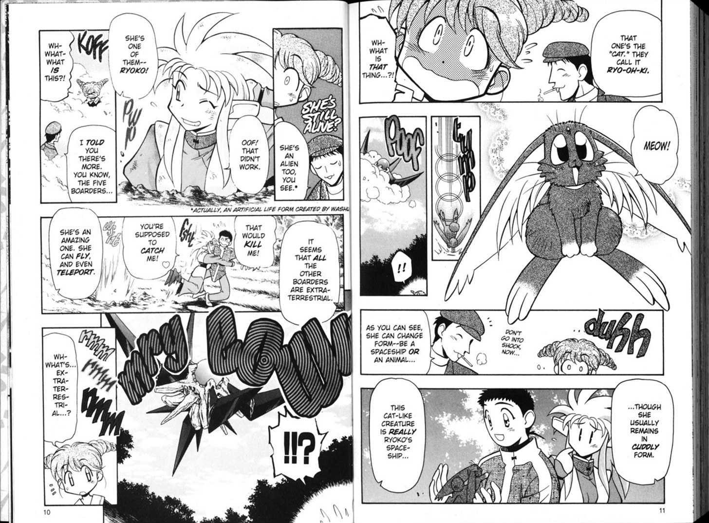 Shin Tenchi Muyo - Vol.01 Chapter 0 : Chapter 1 - 7