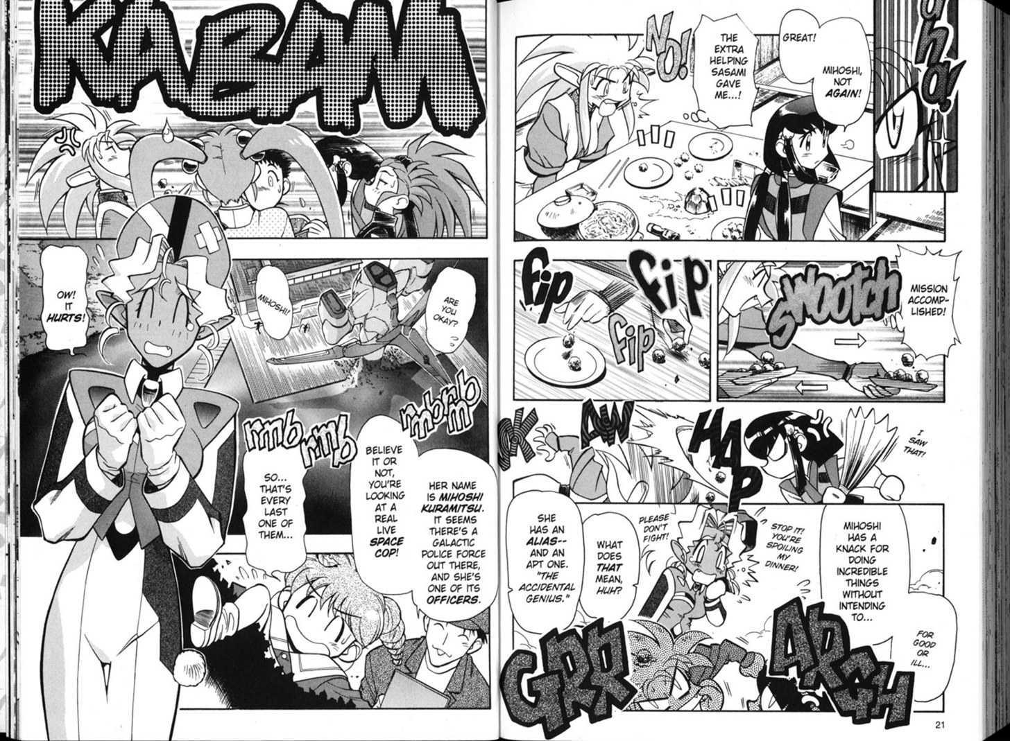 Shin Tenchi Muyo - Vol.01 Chapter 0 : Chapter 1 - 7