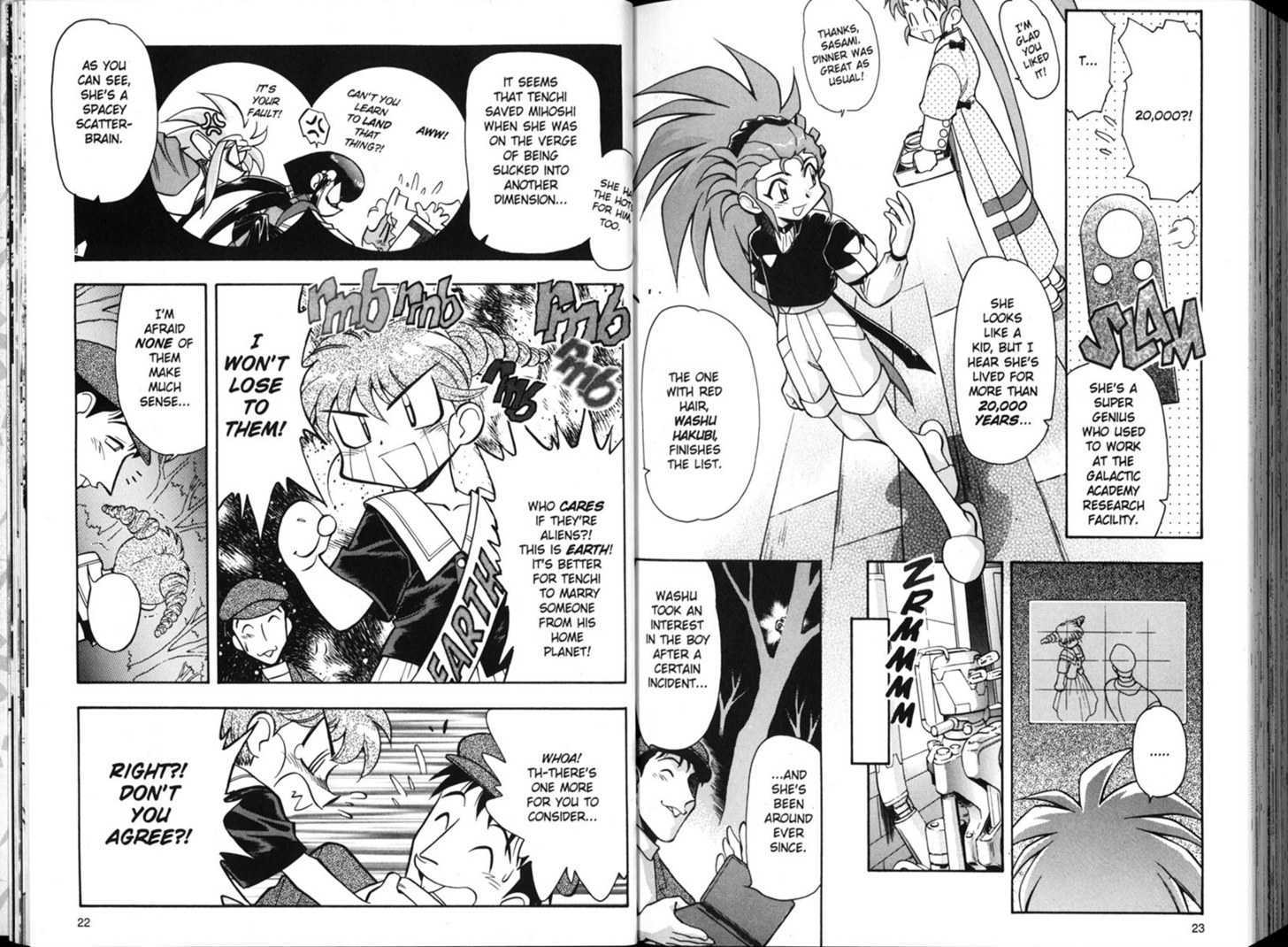 Shin Tenchi Muyo - Vol.01 Chapter 0 : Chapter 1 - 7