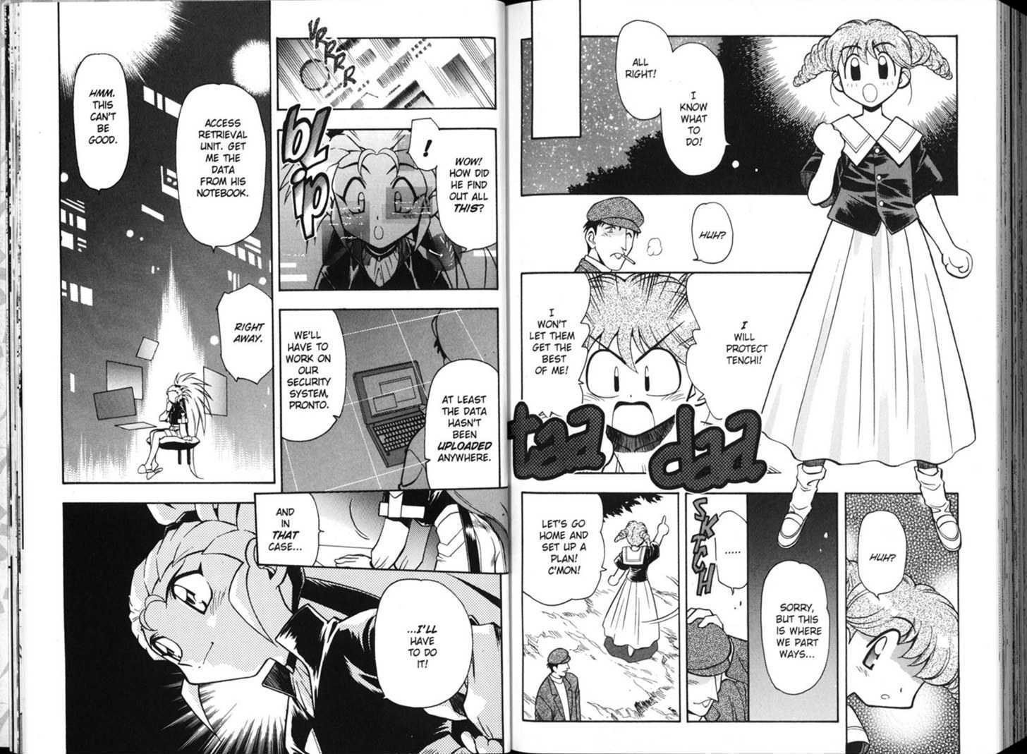 Shin Tenchi Muyo - Vol.01 Chapter 0 : Chapter 1 - 7