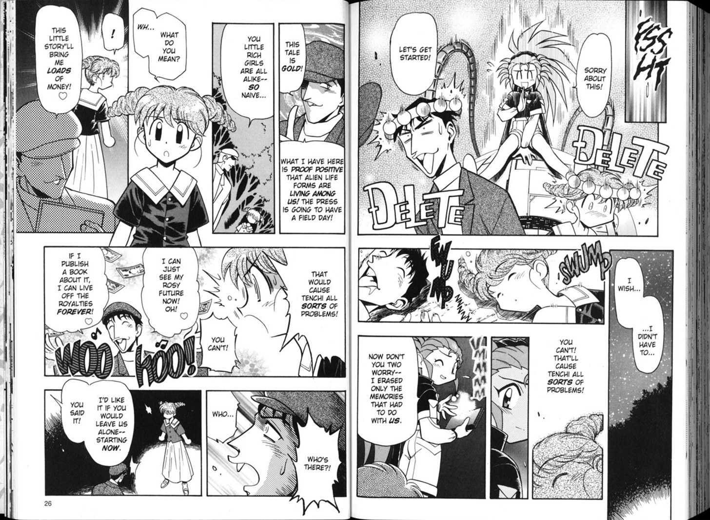 Shin Tenchi Muyo - Vol.01 Chapter 0 : Chapter 1 - 7