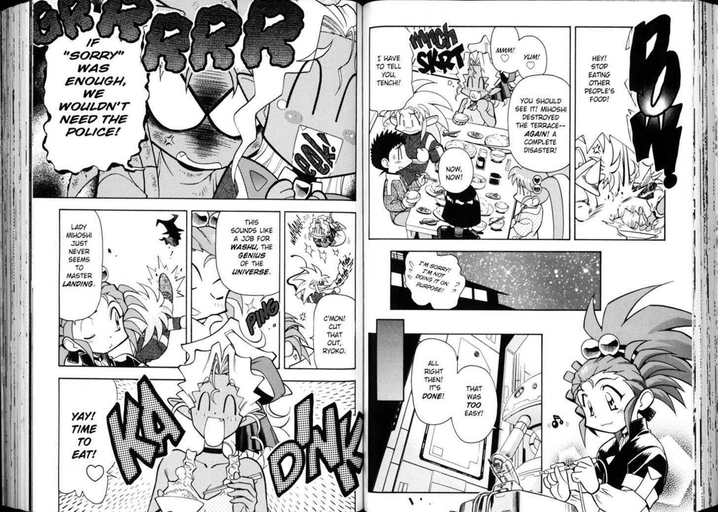 Shin Tenchi Muyo - Vol.01 Chapter 0 : Chapter 1 - 7